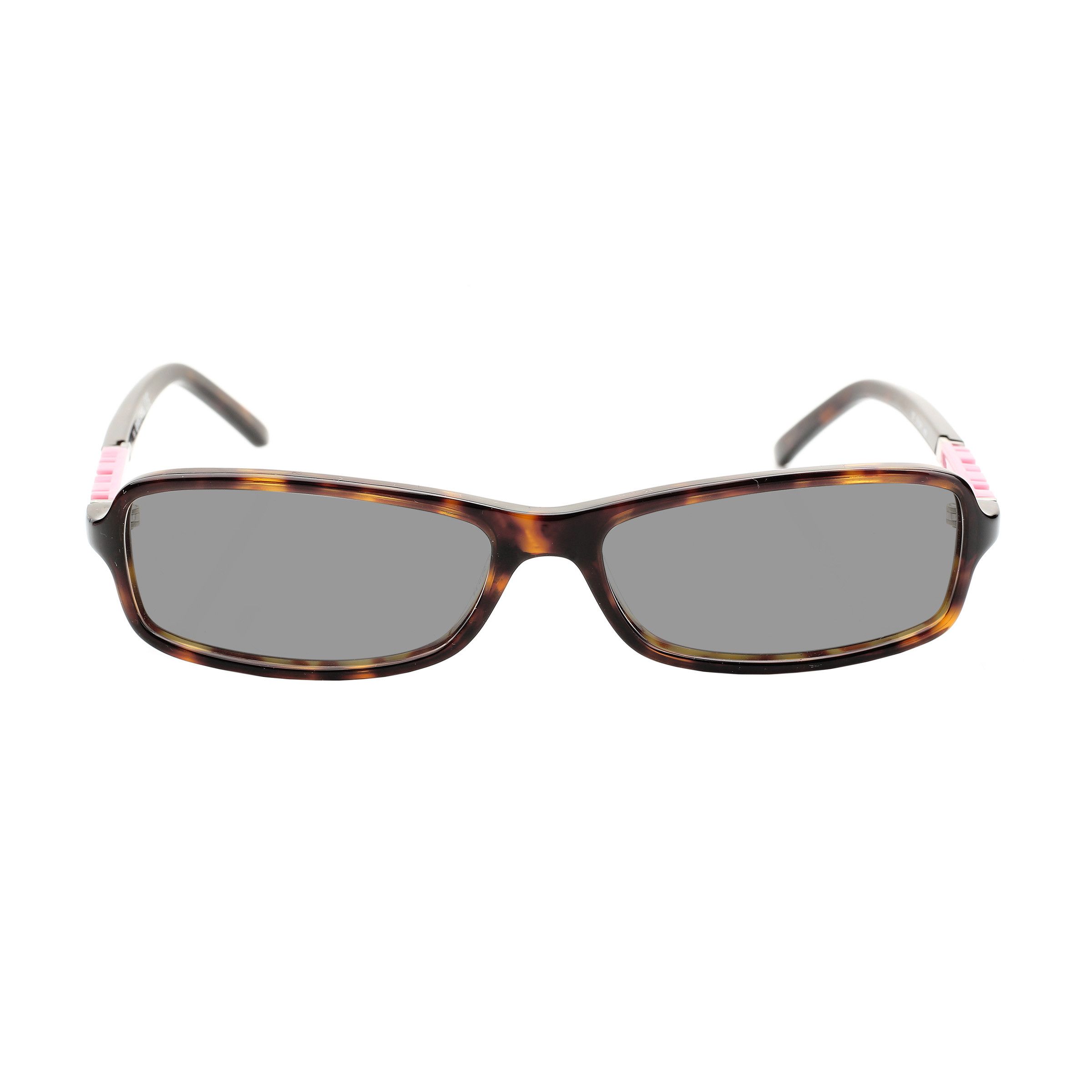 Diesel Diesel '00s Pink Signature Black Lens Recatngular Sunglasses Size ONE SIZE - 2 Thumbnail