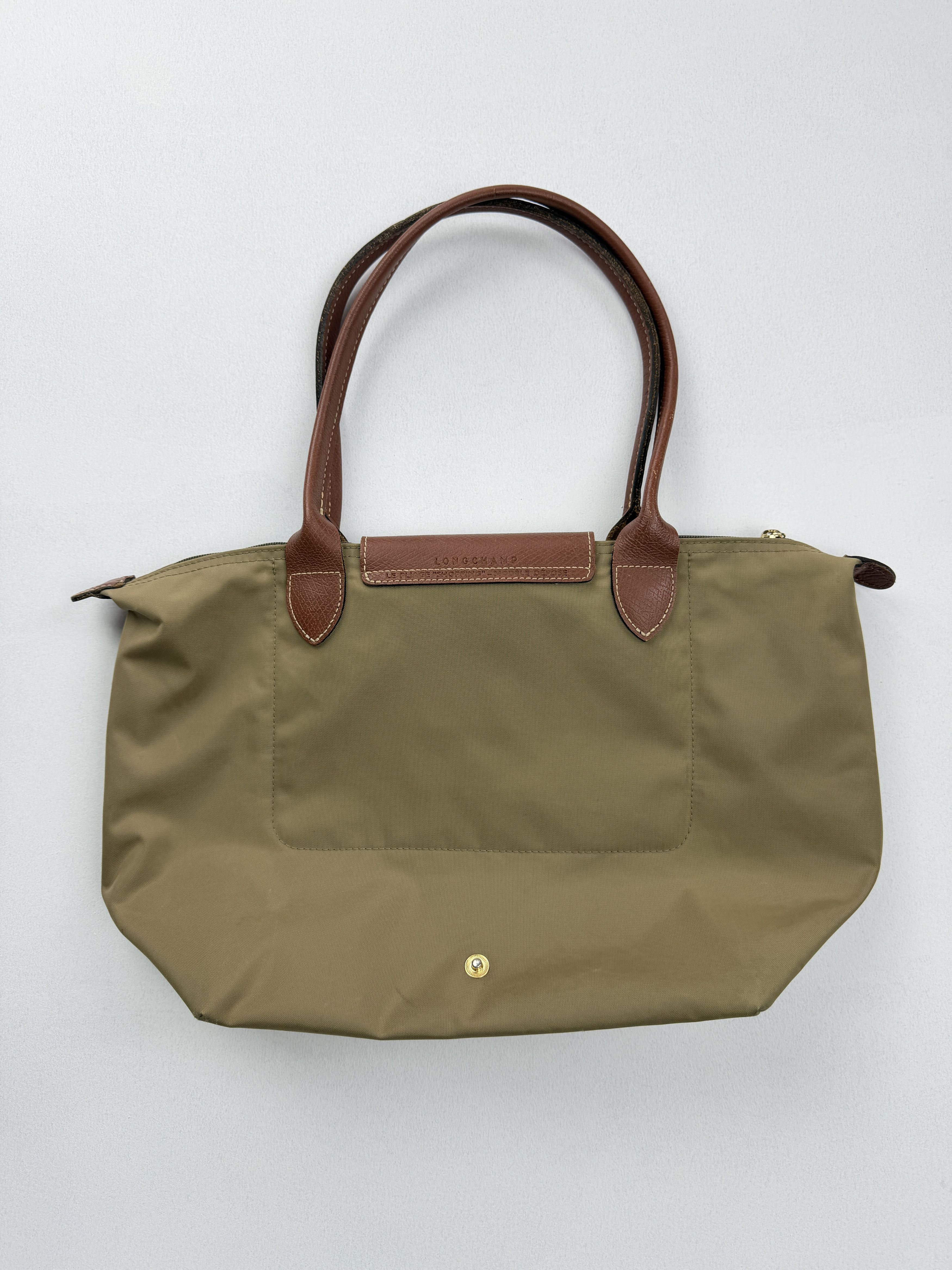 Longchamp Longchamp Khaki Green Nylon Bag M Size ONE SIZE - 7 Thumbnail