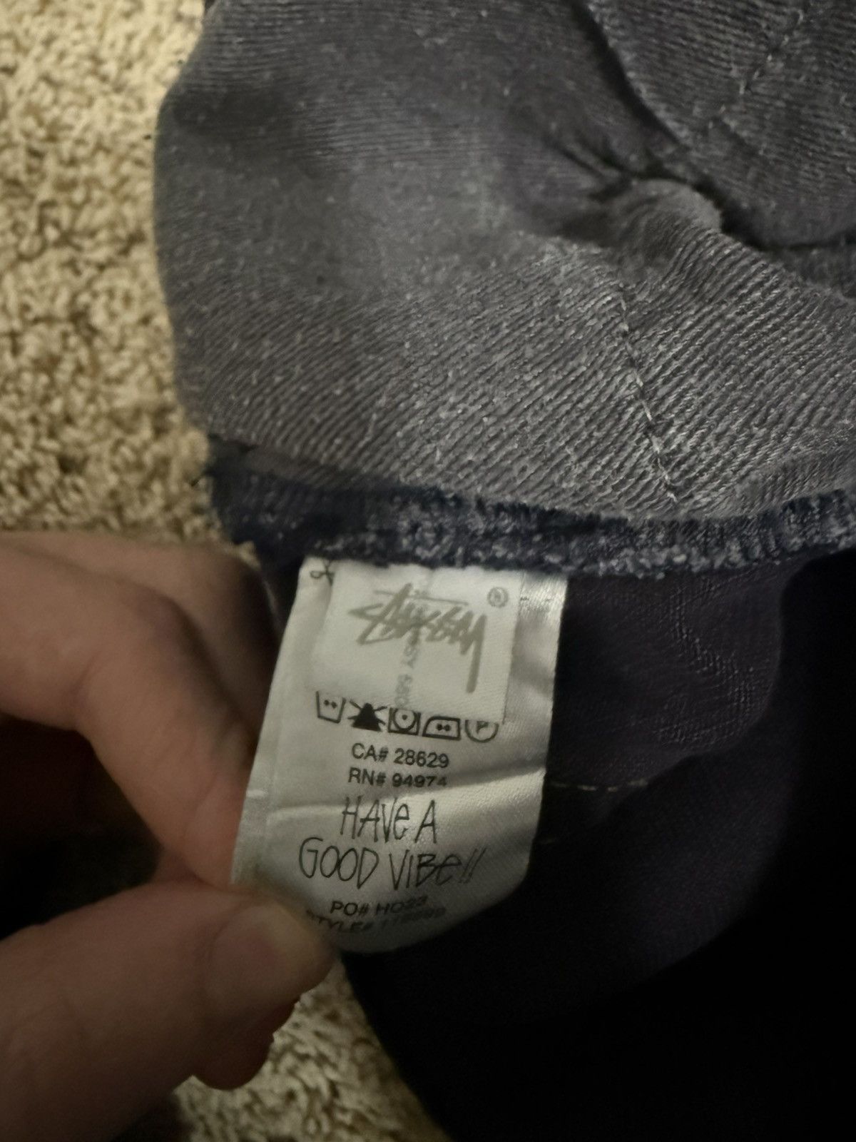 Stussy SIZE 30 BIG OL’ JEAN DENIM Nightshade Size US 30 / EU 46 - 8 Thumbnail