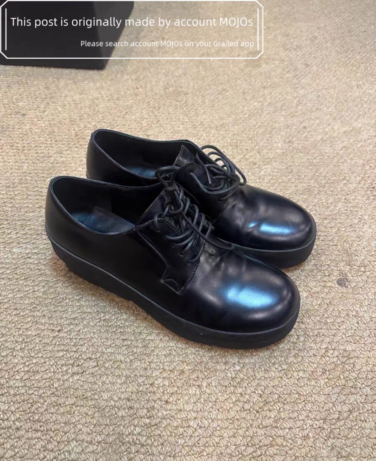Raf Simons Sz 40 Raf Simons 23SS Thick Bottom Derby mojos1720 Size US 7 / EU 40 - 6 Thumbnail