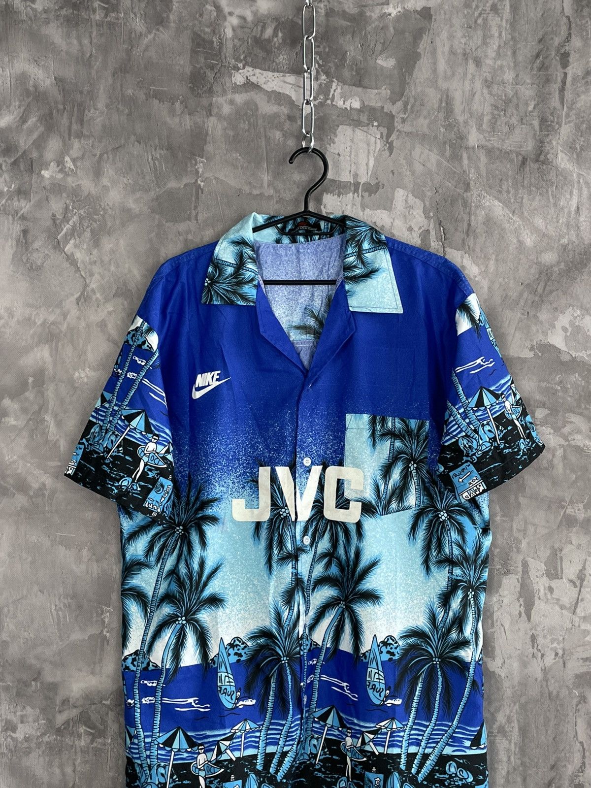 Vintage Vintage Home Football Shirt Nike Soccer JVC Size US M / EU 48-50 / 2 - 2 Thumbnail