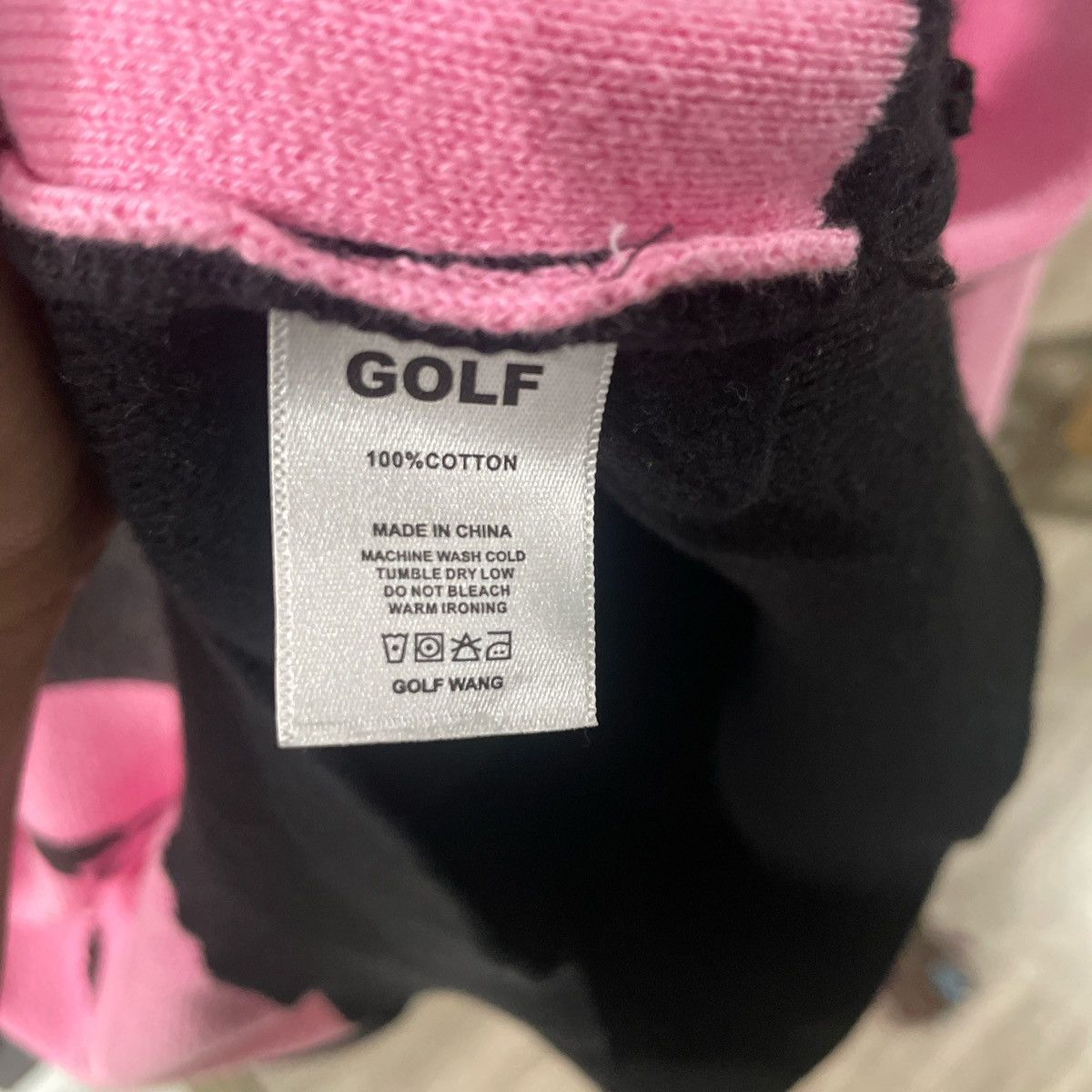 Golf Wang Pink Big Face Sweater