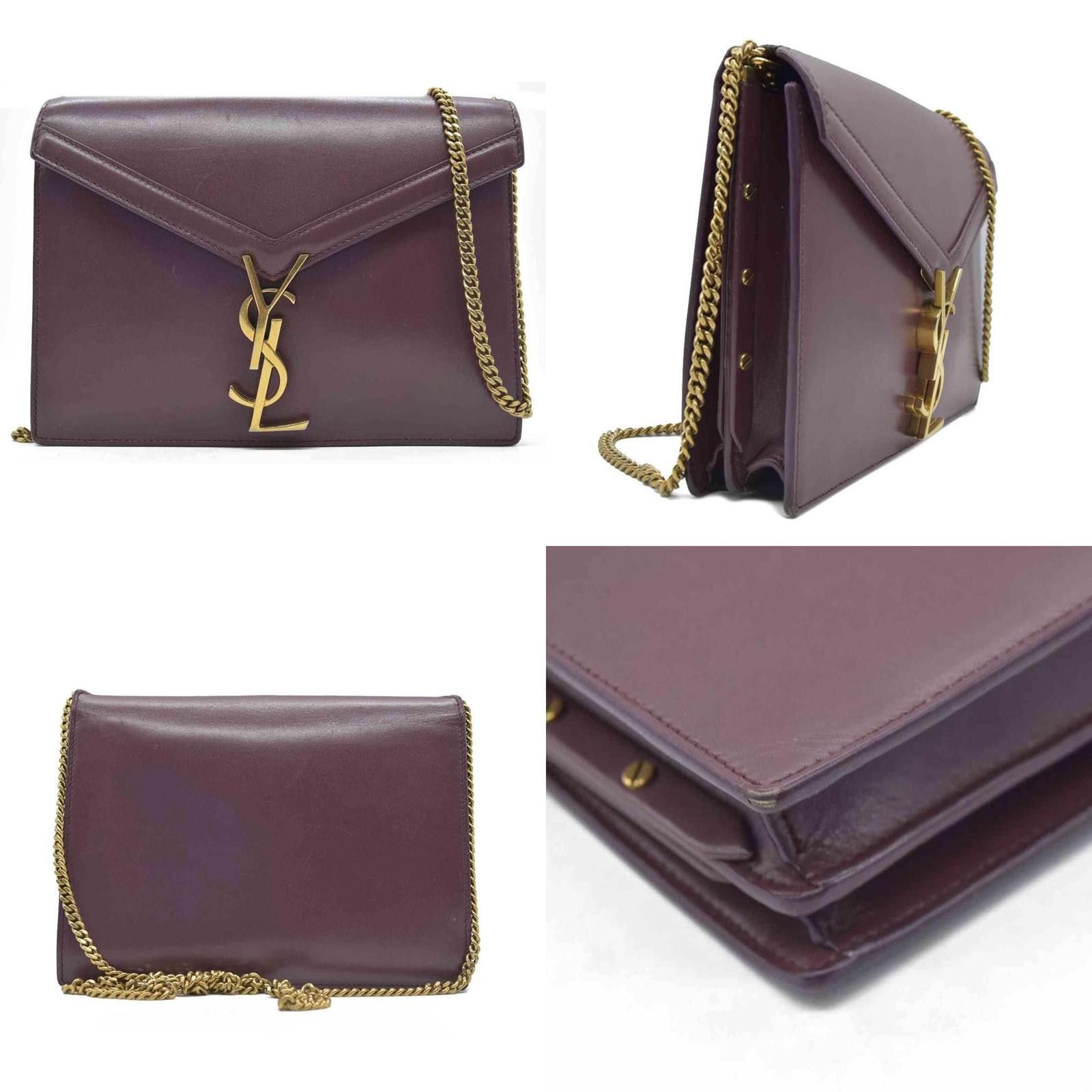 Saint Laurent Paris Saint Laurent Smooth Calfskin Monogram Cassandra Clasp Bag Size ONE SIZE - 2 Thumbnail
