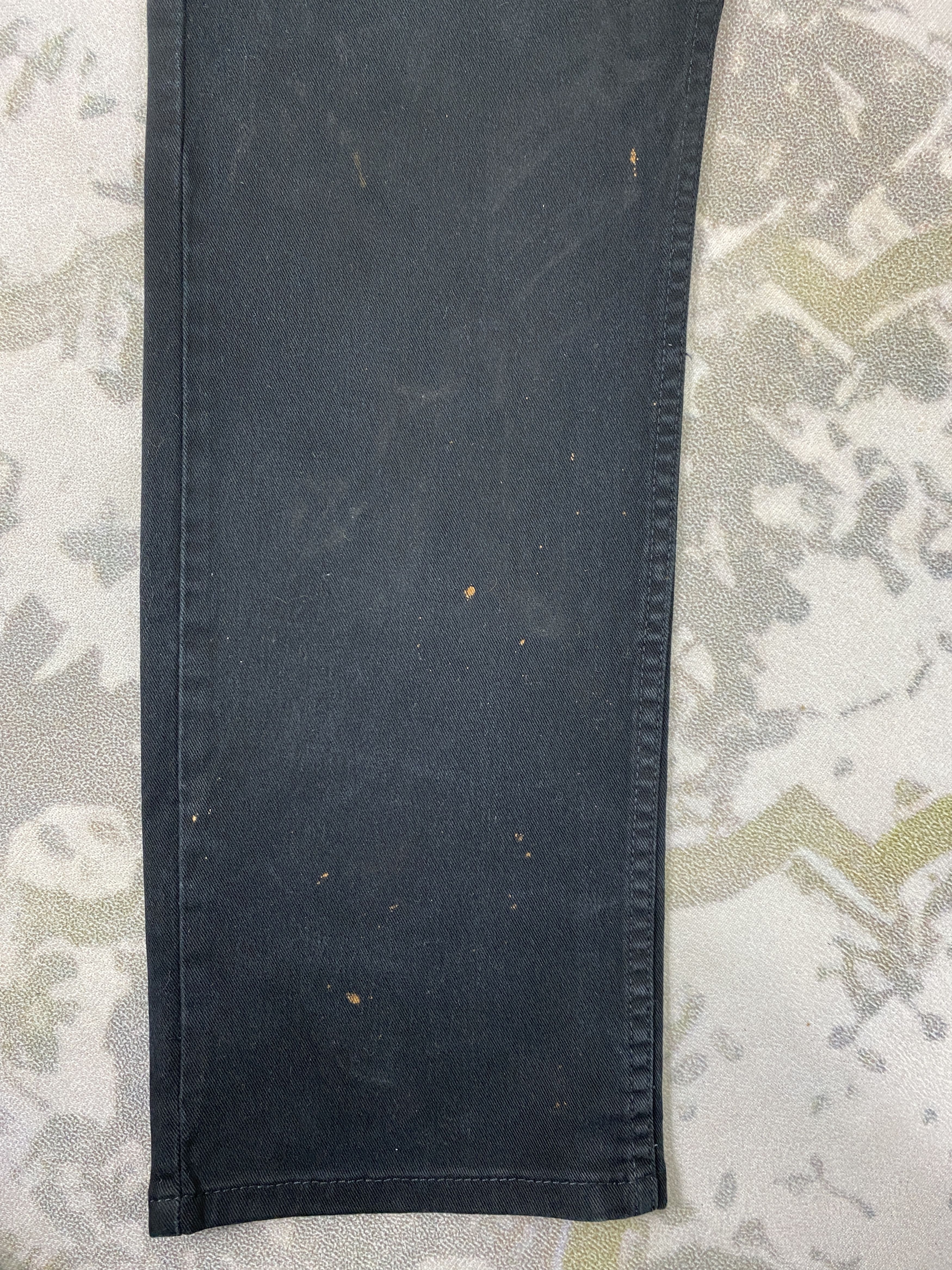 Levi's Black Vintage Levi's 513 Jeans 38x29.5 Denim -JN1471 Size US 38 / EU 54 - 14 Thumbnail