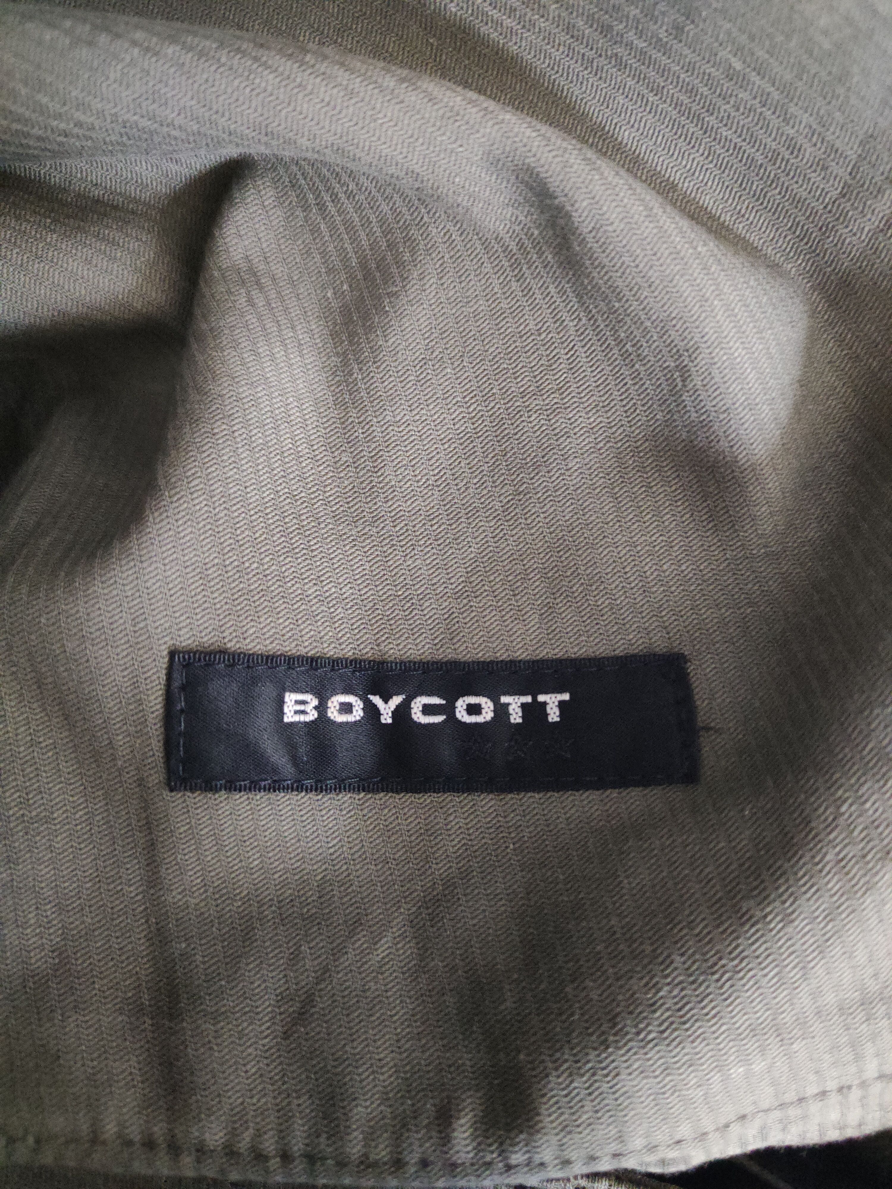 Boycott DL Boycott Dark Olive Multipocket Cargo Pants #46-265T Size US 32 / EU 48 - 17 Thumbnail