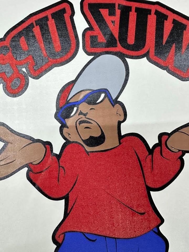Designer Vintage 90s 00s Wuz Up Budweiser Parody Heat Transfer Size ONE SIZE - 2 Thumbnail