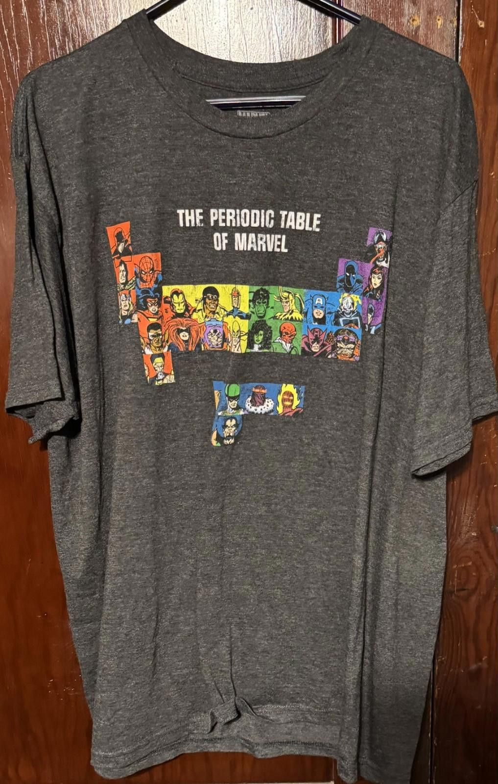Marvel Comics Marvel Periodic Table Avengers S/S T-shirt Mens Sz 2XL Black Size US XXL / EU 58 / 5 - 1 Thumbnail