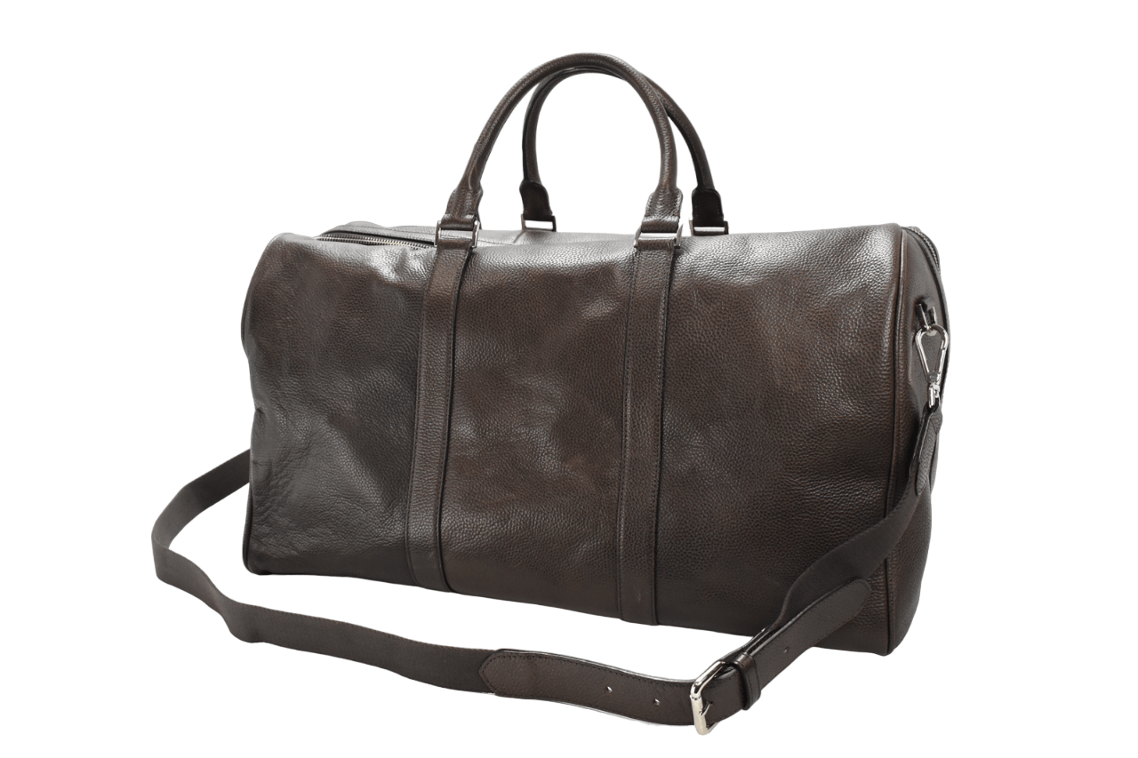 Suitsupply SUITSUPPLY Bag Men's ONE SIZE Leather Duffle Adjustable ...