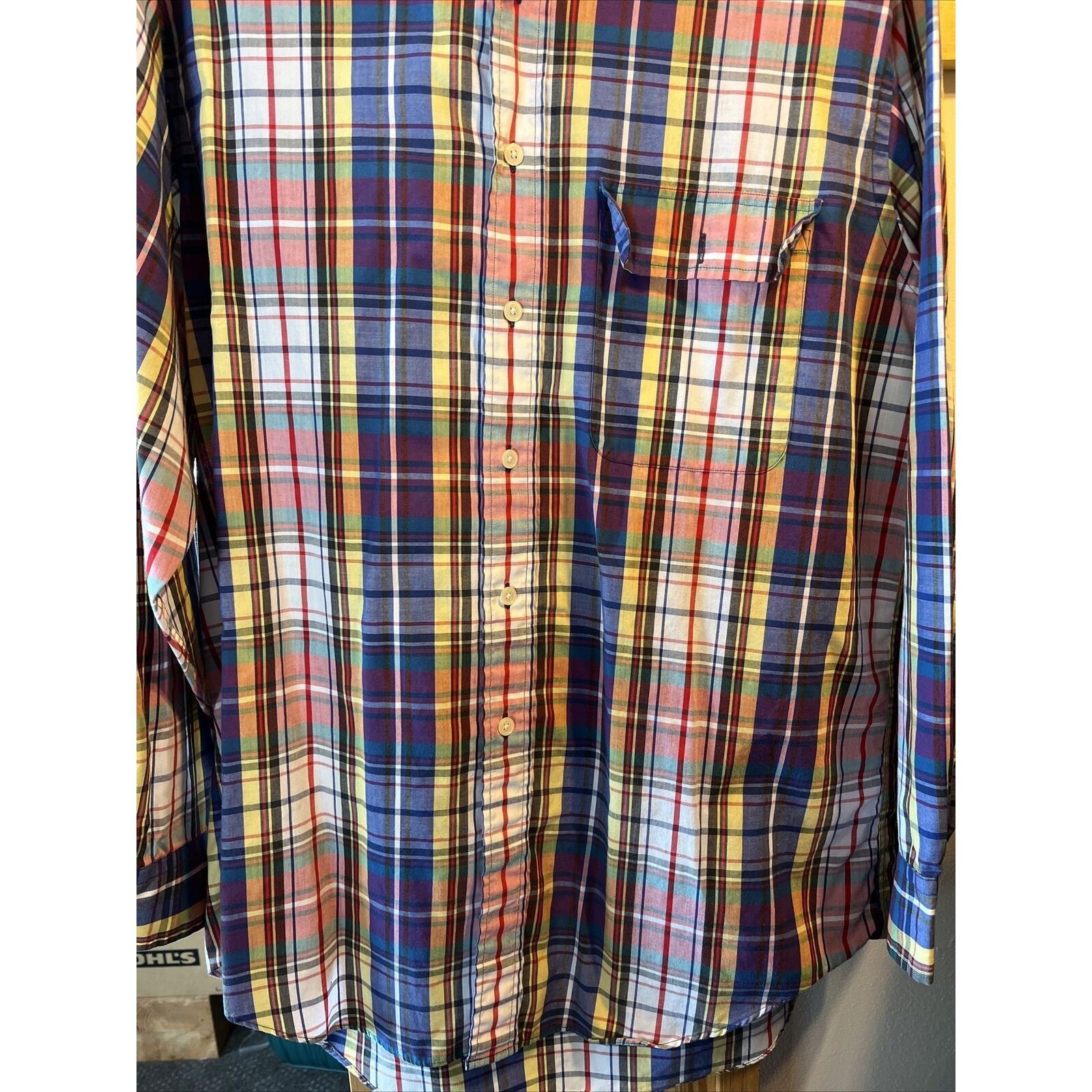 Other Christopher Hayes Men's L Multicolor Check LS Button Shirt Size US L / EU 52-54 / 3 - 11 Thumbnail