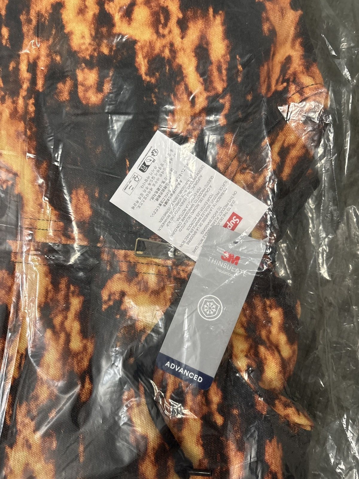 Supreme Supreme AOI flame workjacket Size US XL / EU 56 / 4 - 5 Thumbnail