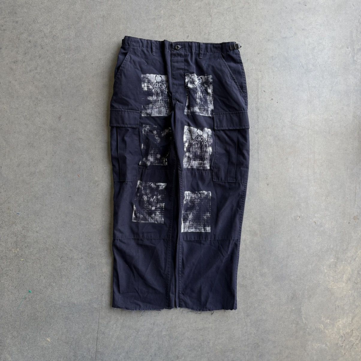 Other Vintage 90's Y2K Crazy Beetle Pants Military Cargo 31x32 Size US 31 - 7 Thumbnail
