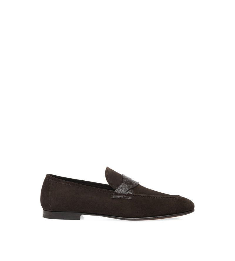 Tom Ford o1loc1c0126 J1397 Size: 6 TF / Formal Shoes Loafers in Brown Size US 6 / EU 39 - 1 Thumbnail