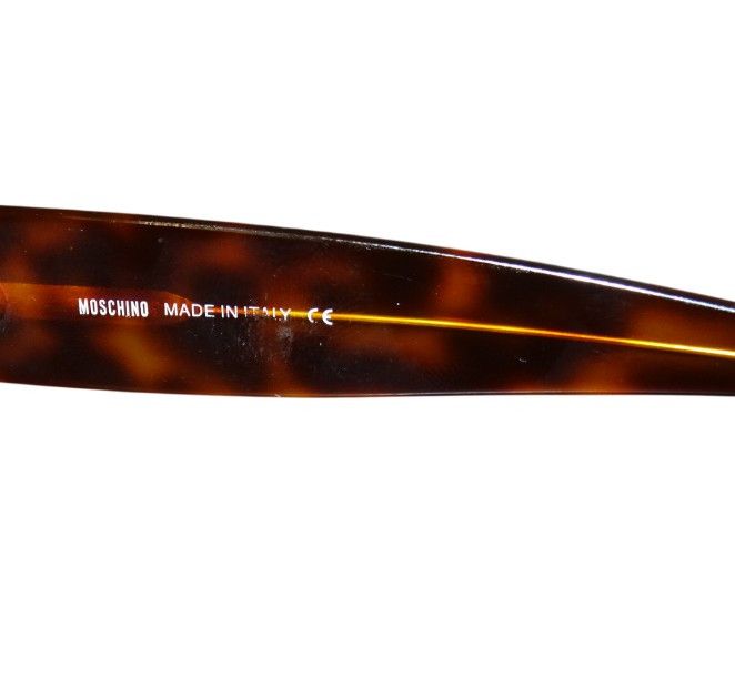 Moschino Moschino M3528-S Oval Brown Sunglasses Size ONE SIZE - 3 Thumbnail