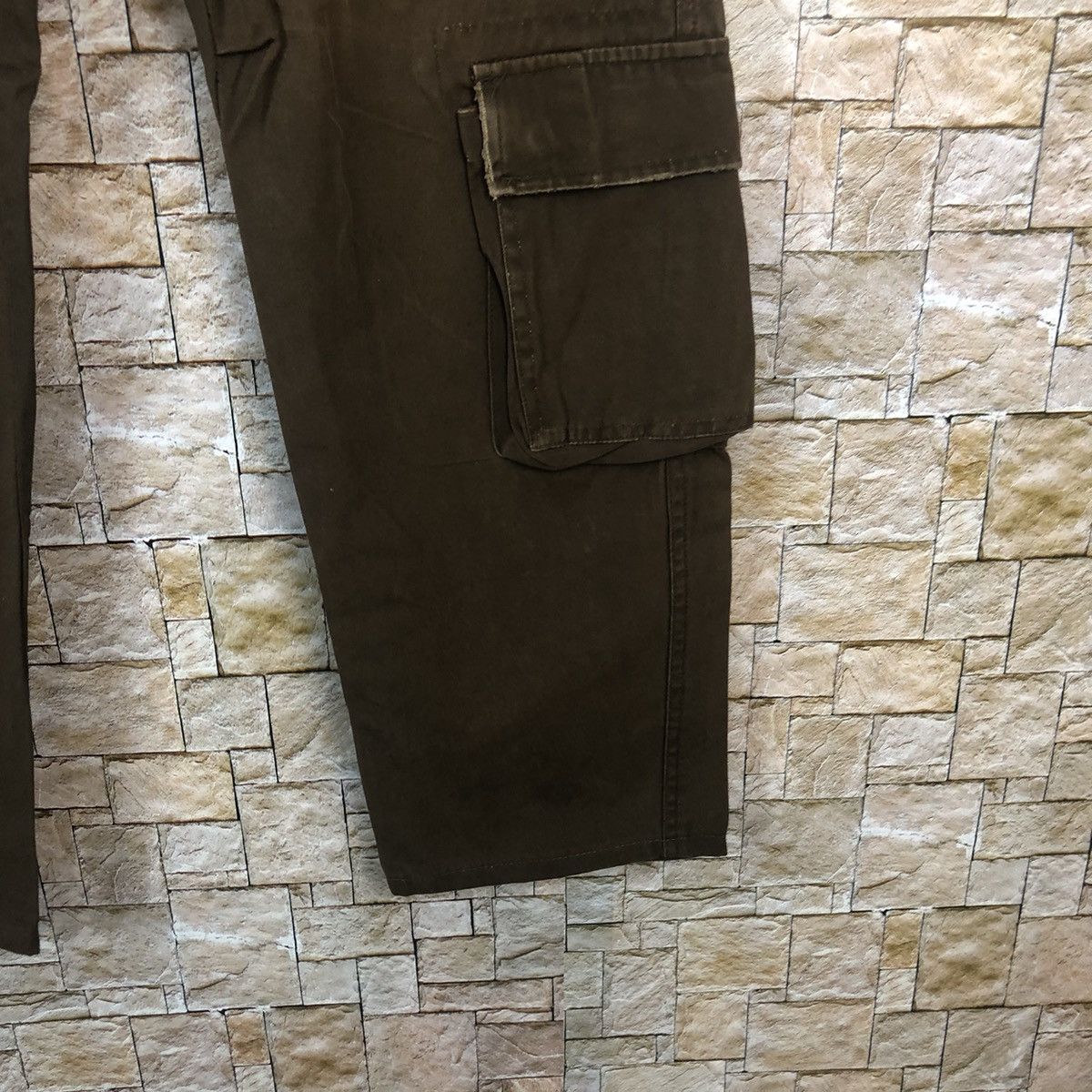 Japanese Brand Example Big pocket Dark Brown Cargo Multipocket Pants #A80 Size US 29 - 9 Thumbnail