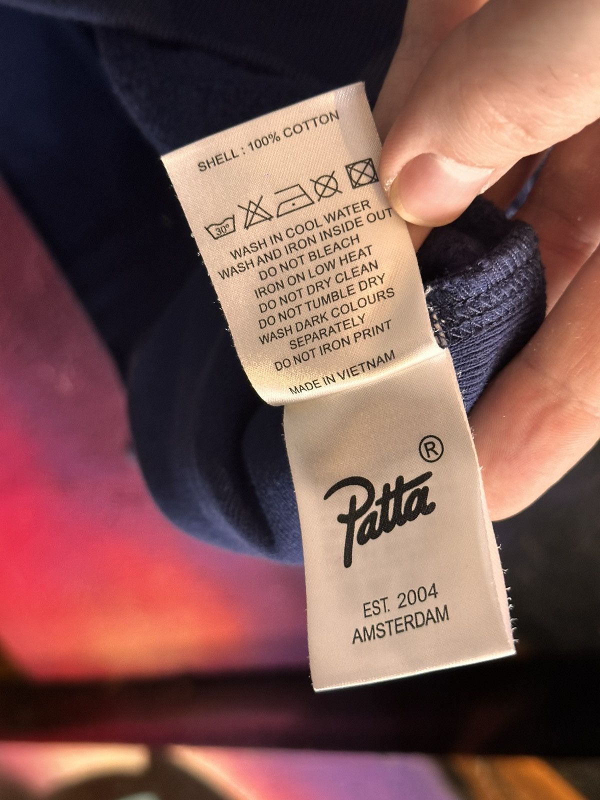Patta Patta Love Is A Losing Game Hoodie navy Size US L / EU 52-54 / 3 - 6 Thumbnail