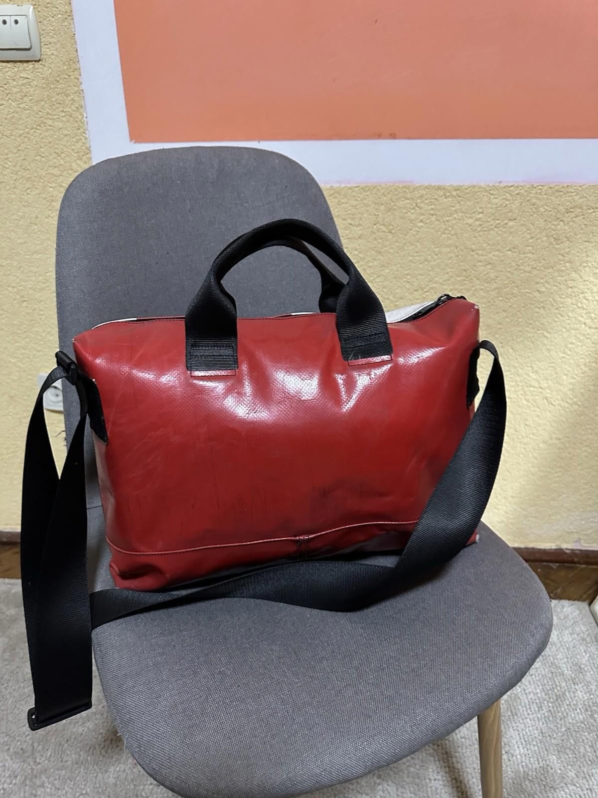 Freitag Freitag F304 Roy Bag Red White Size ONE SIZE - 6 Thumbnail