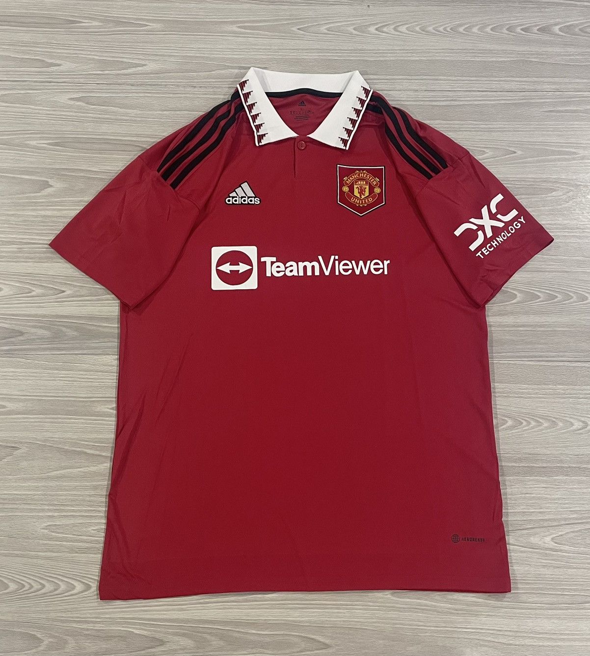 Adidas Adidas 2022/23 Manchester United Soccer Jersey Mens Size XL Size US XL / EU 56 / 4 - 1 Thumbnail