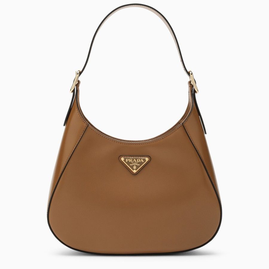 Prada o1d2blof0924 Size : OS / Leather Shoulder Bag In Brown Size ONE SIZE - 1 Thumbnail