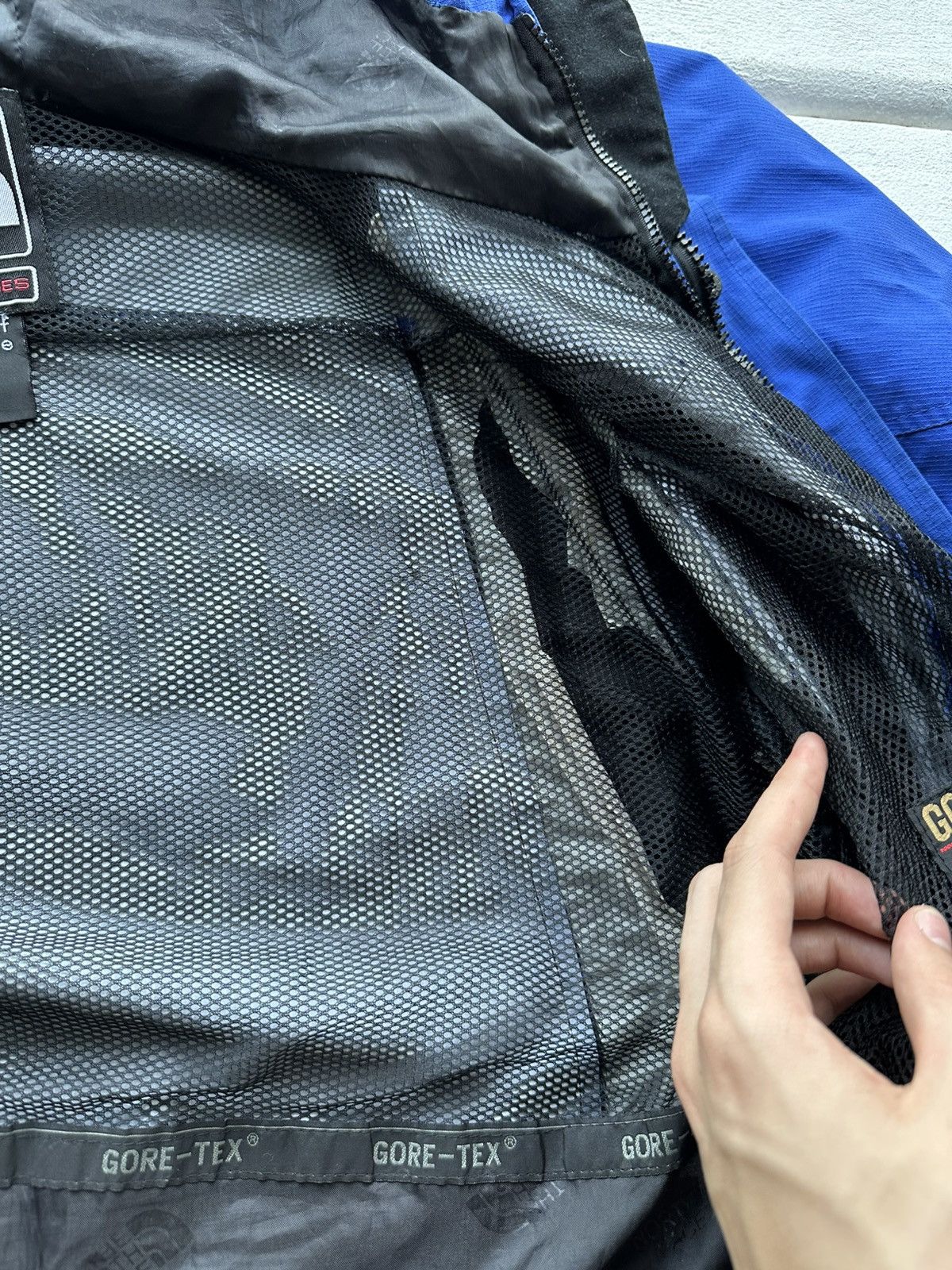 The North Face 🚨gore tex Vintage 90s/Y2K Blue The North Face Jacket Size US L / EU 52-54 / 3 - 14 Thumbnail