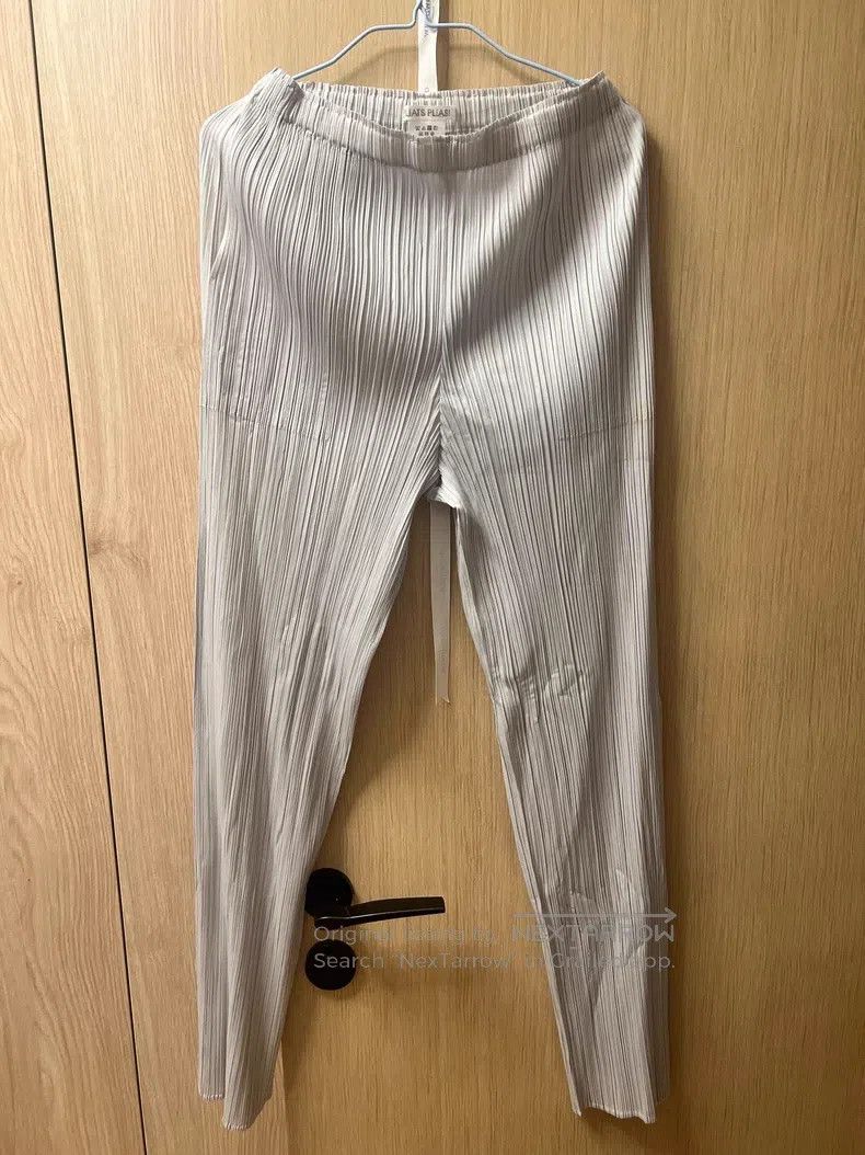 Issey Miyake Issey Miyake size:5 Light Gray Pants Size 22" - 1 Thumbnail