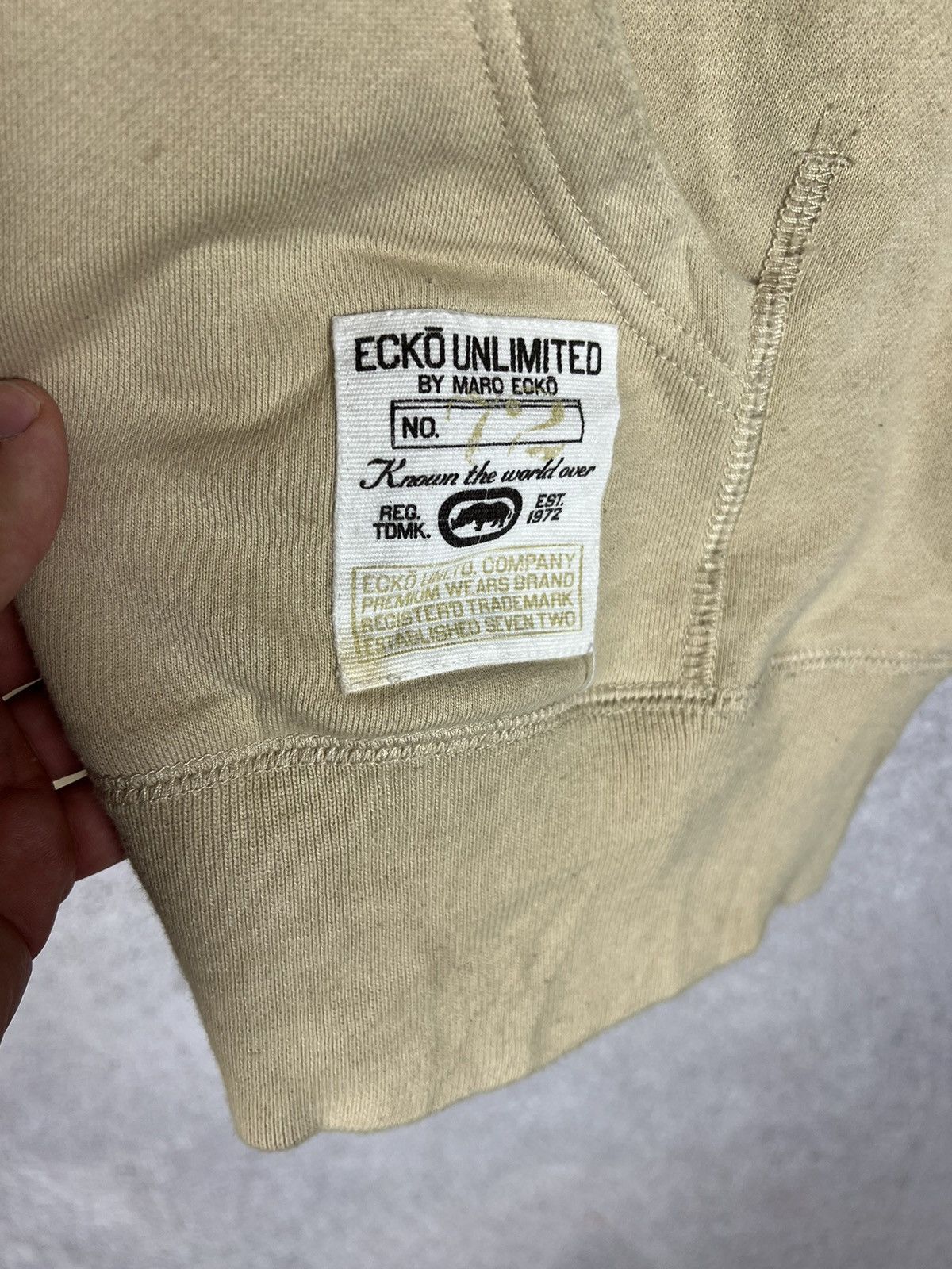 Ecko Unltd. Vintage Y2K Ecko Unltd Big Logo Zip Hoodie 3XL Size US XXL / EU 58 / 5 - 5 Thumbnail