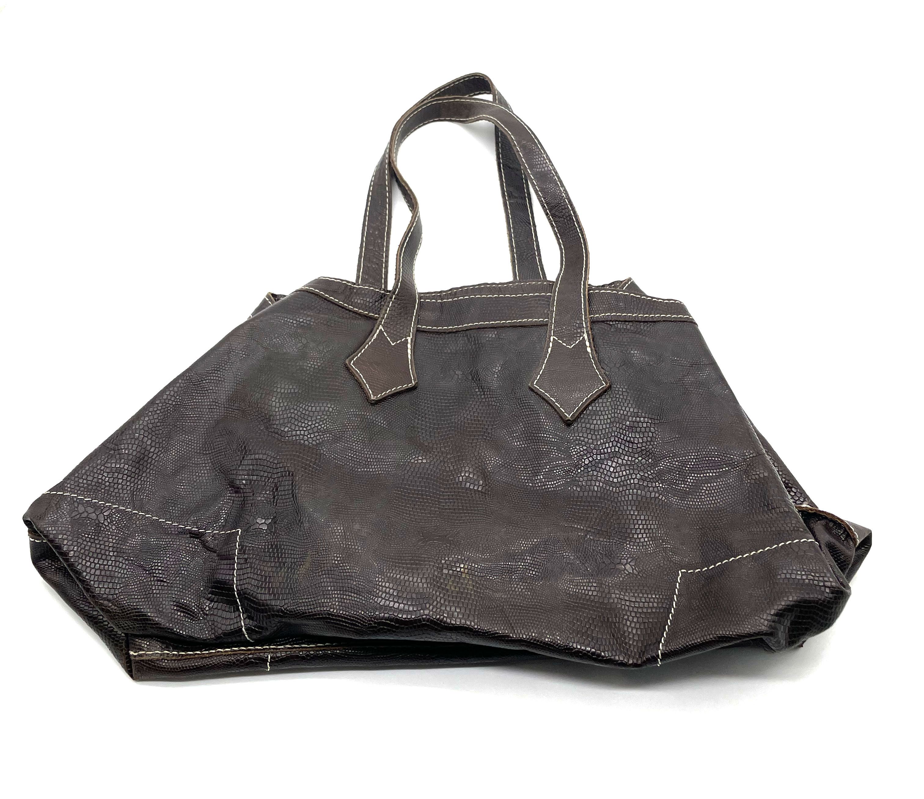 Vivienne Westwood Snakeskin Orb Handbag Size ONE SIZE - 7 Thumbnail