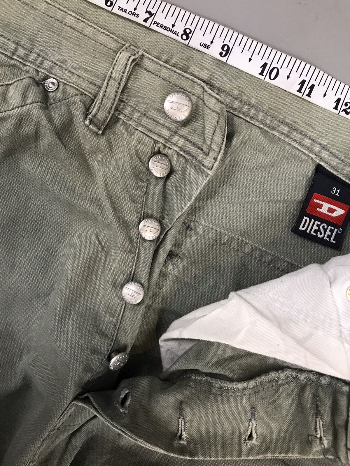 Diesel × Vintage Vintage diesel double knee denim Size US 34 / EU 50 - 6 Thumbnail