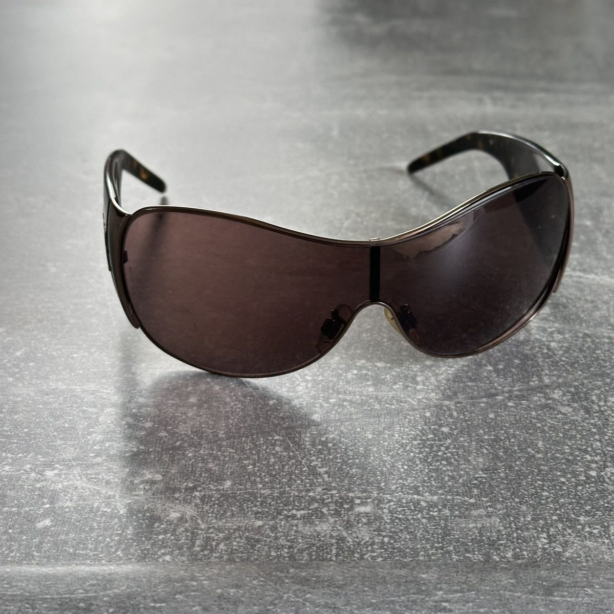 Dolce & Gabbana × Vintage Dolce & Gabbana Vintage 2000er Leopard Sunglasses Size ONE SIZE - 4 Thumbnail