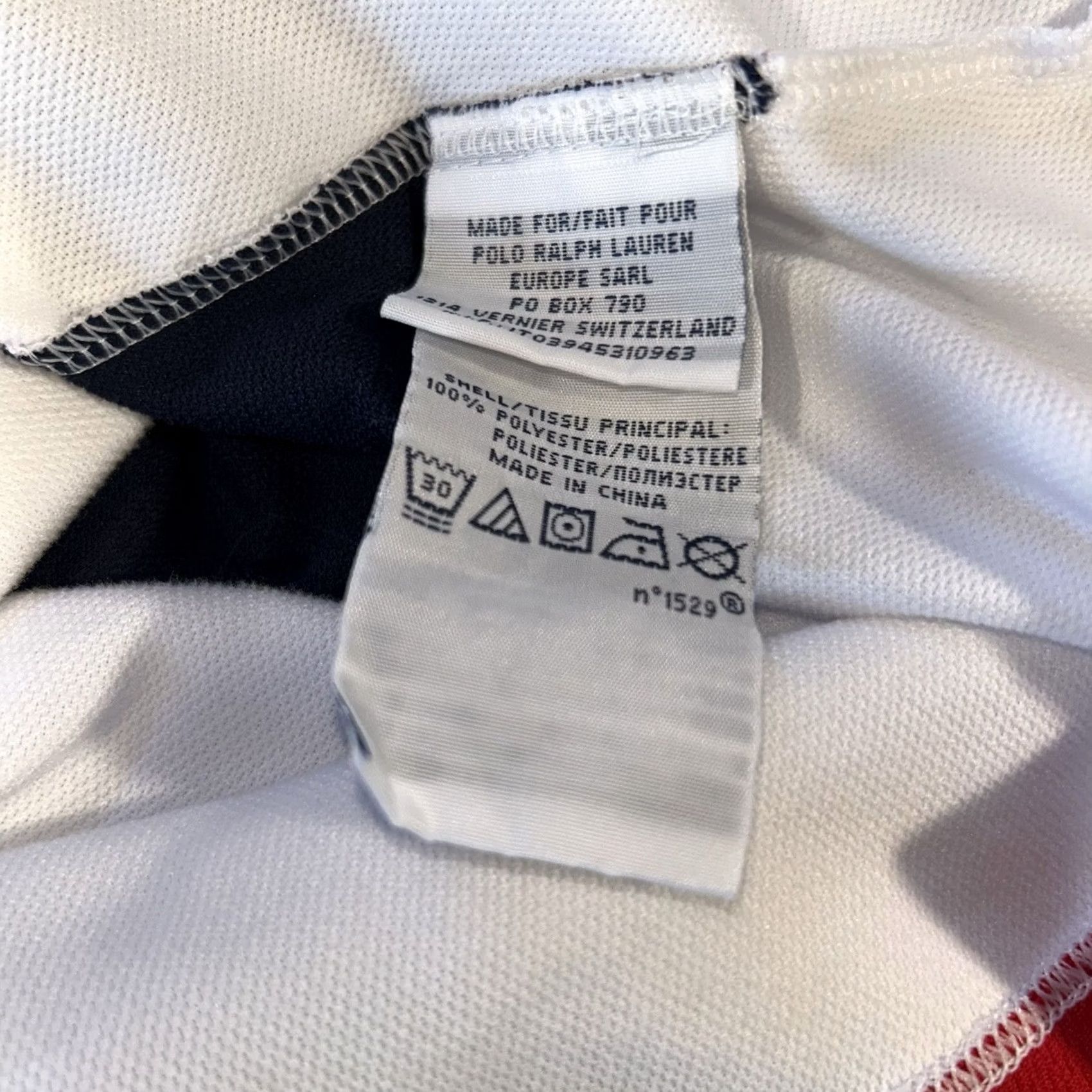 Polo Ralph Lauren Polo Ralph Lauren Jersey Adult XL White Ralph Lauren Polo 2012 London Olympic Paralympic Team Colorblock Shirt Mens Size US XL / EU 56 / 4 - 5 Thumbnail