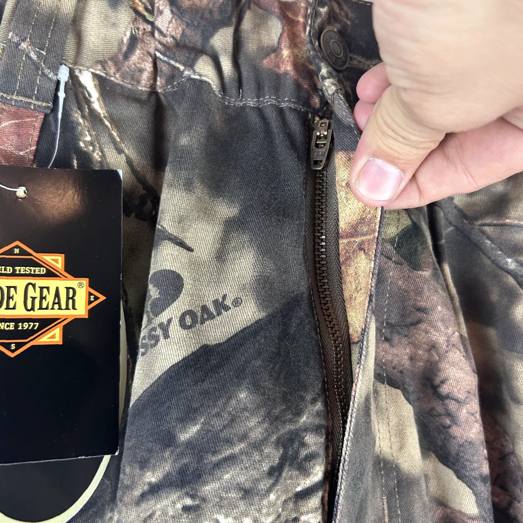 Vintage Guide Gear Pants Mens Large Camouflage Mossy Oak Camo Hunting Outdoor Cargo Size US 33 - 5 Thumbnail