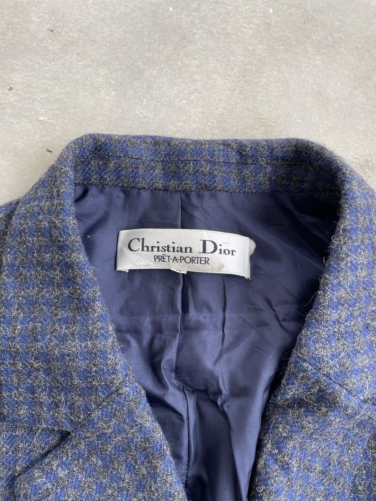 Christian Dior Monsieur × Vintage VINTAGE CHRISTIAN DIOR PRET A PORTER WOOL BLAZER Size M / US 6-8 / IT 42-44 - 3 Thumbnail