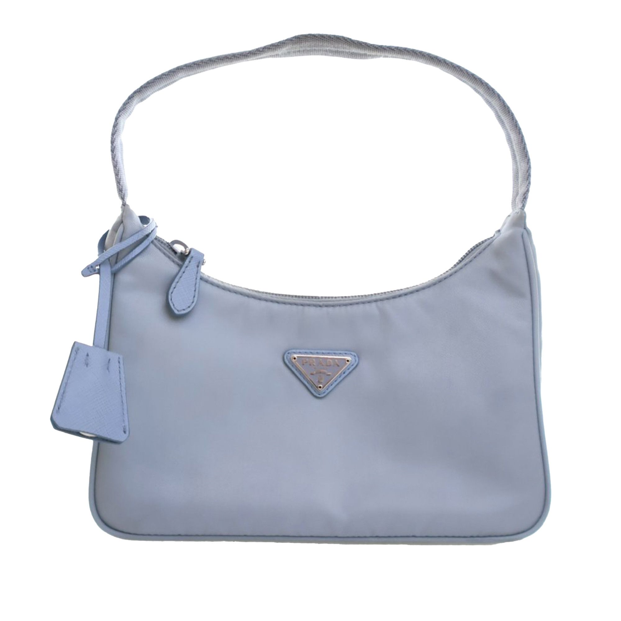 Prada Mini Re Nylon Re Edition 2000 Shoulder Bag in Blue, Women's