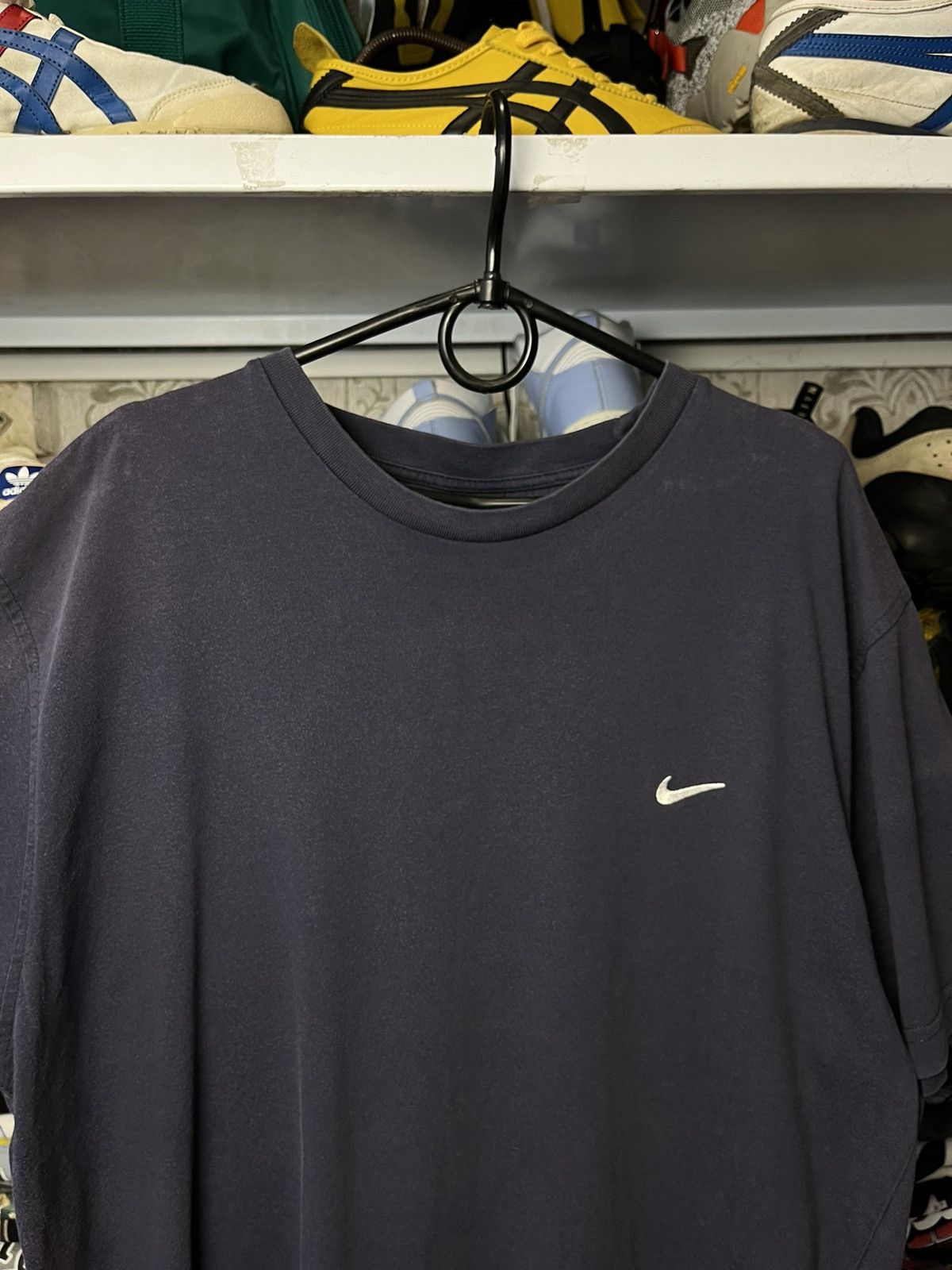 Nike Vintage THRASHED Nike Distressed Tee Shirt Mini Check Size US XL / EU 56 / 4 - 2 Thumbnail
