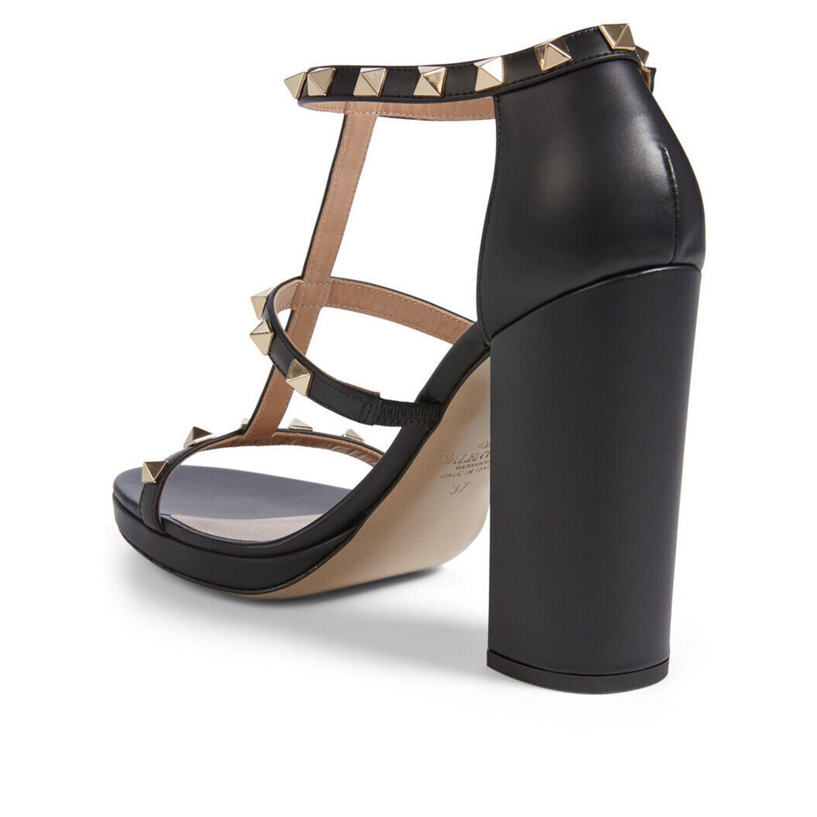 Valentino Rockstud City 110 Strap Platform Sandal Block Heel Pump 41.5 Size US 11.5 / IT 41.5 - 7 Thumbnail