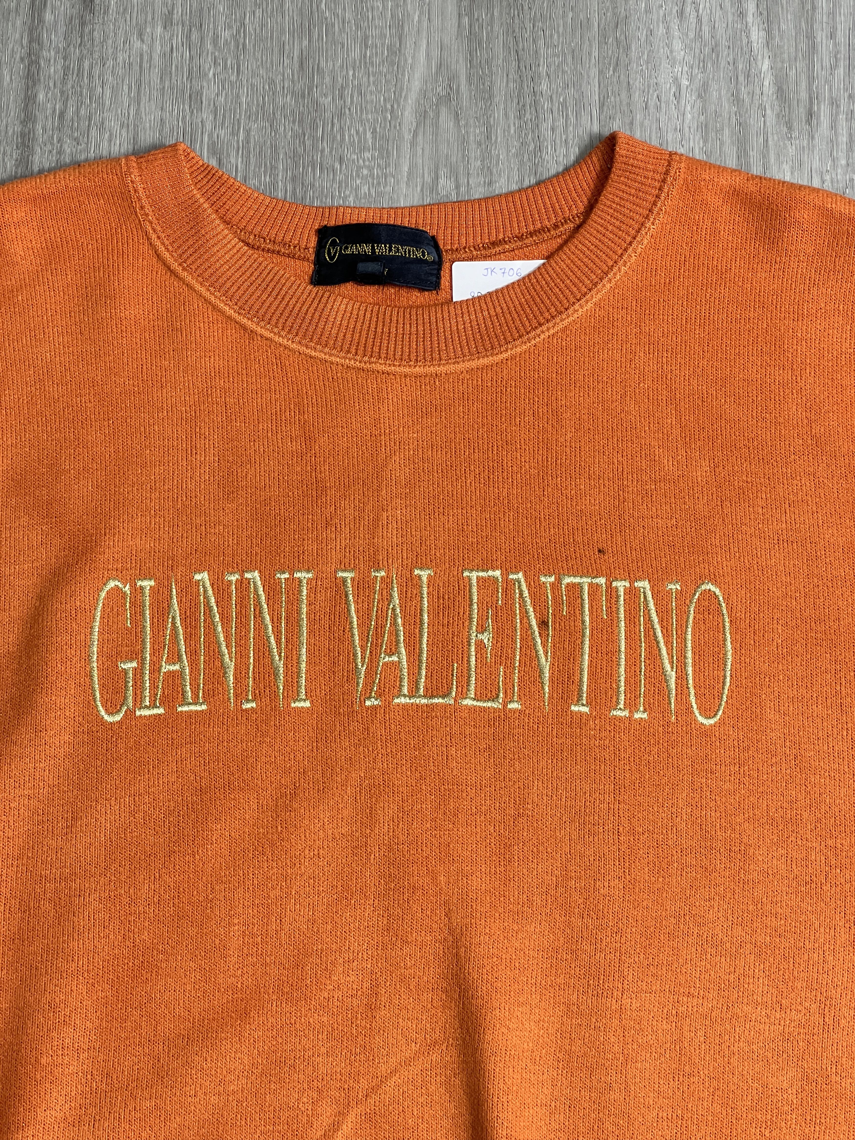 Gianni Valentino Vintage Gianni Valentino Box Logo Sweatshirt (L) JK706 Size US L / EU 52-54 / 3 - 2 Thumbnail
