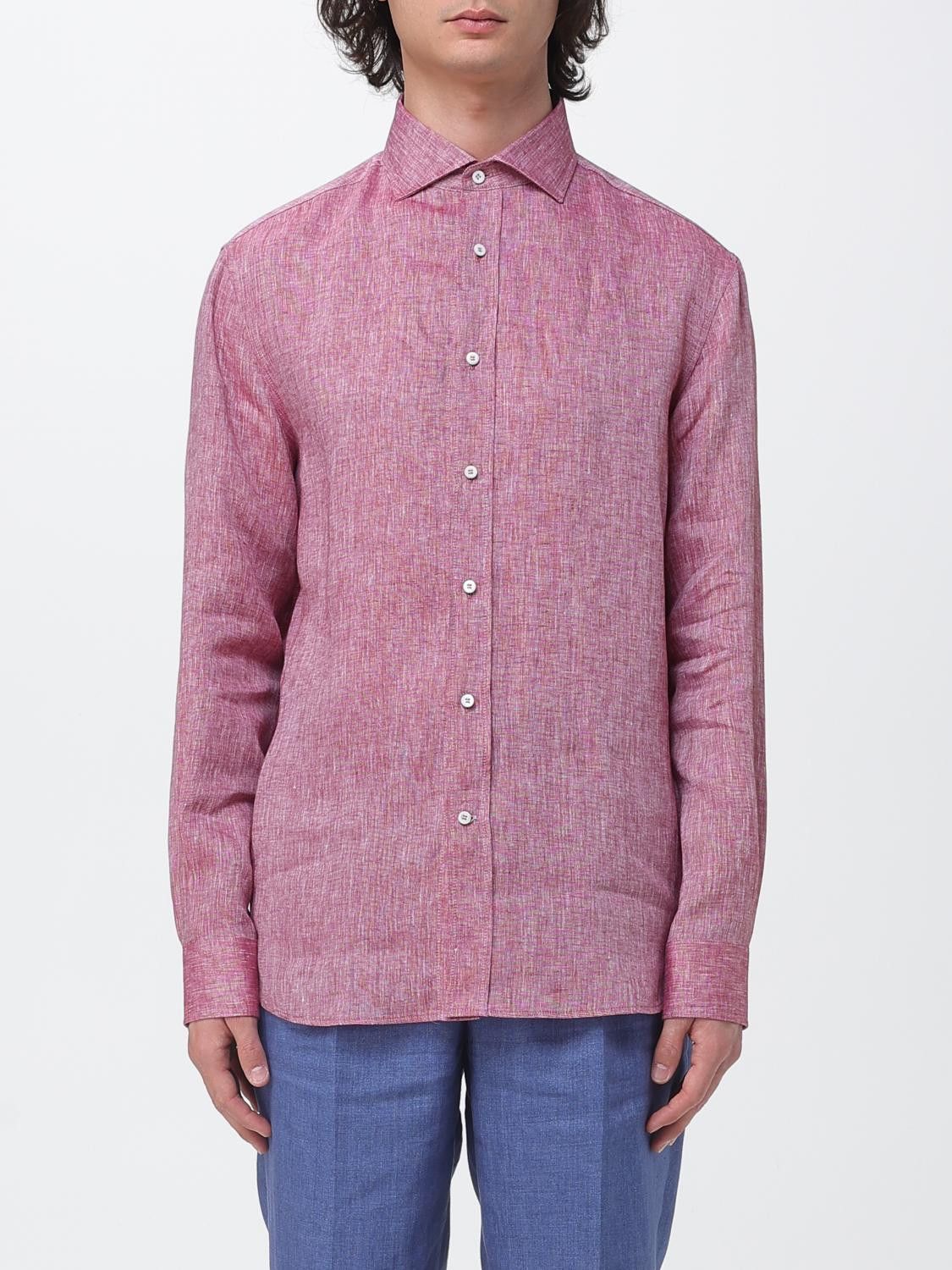 Brunello Cucinelli Brunello Cucinelli Shirt Men Cherry Size US L / EU 52-54 / 3 - 1 Thumbnail