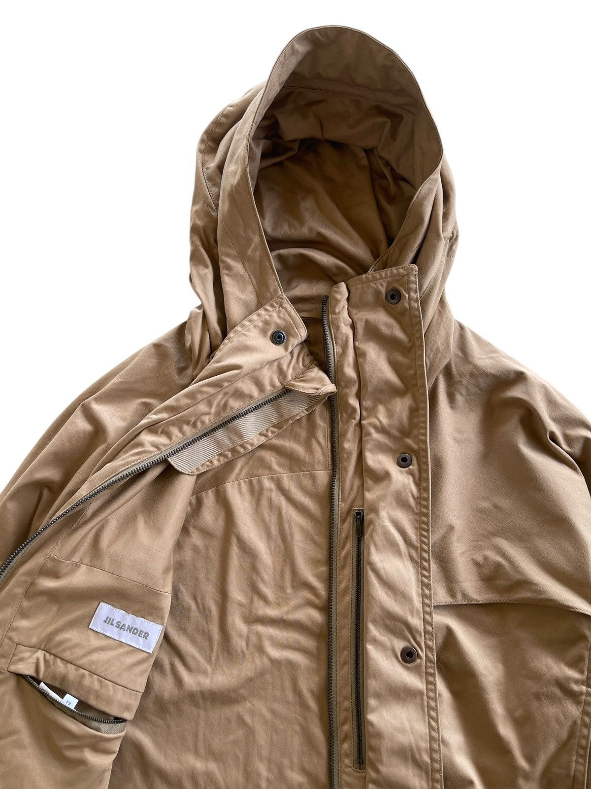 Jil Sander Jil Sander Avantgarde Hooded Parka Size US L / EU 52-54 / 3 - 7 Thumbnail