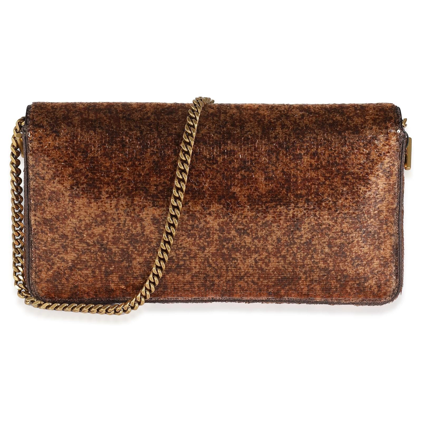 Saint Laurent Paris o1s1wg110925 Size:OS / Shoulder Bag in Brown Size ONE SIZE - 2 Thumbnail