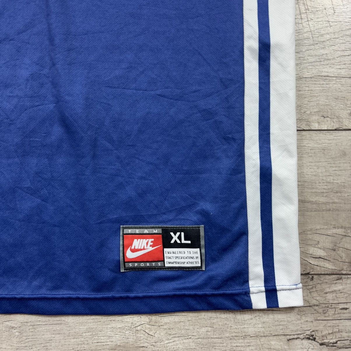 Nike DUKE Blue Devils Vintage 90s Nike Basketball Jersey #21 Size US XL / EU 56 / 4 - 5 Thumbnail