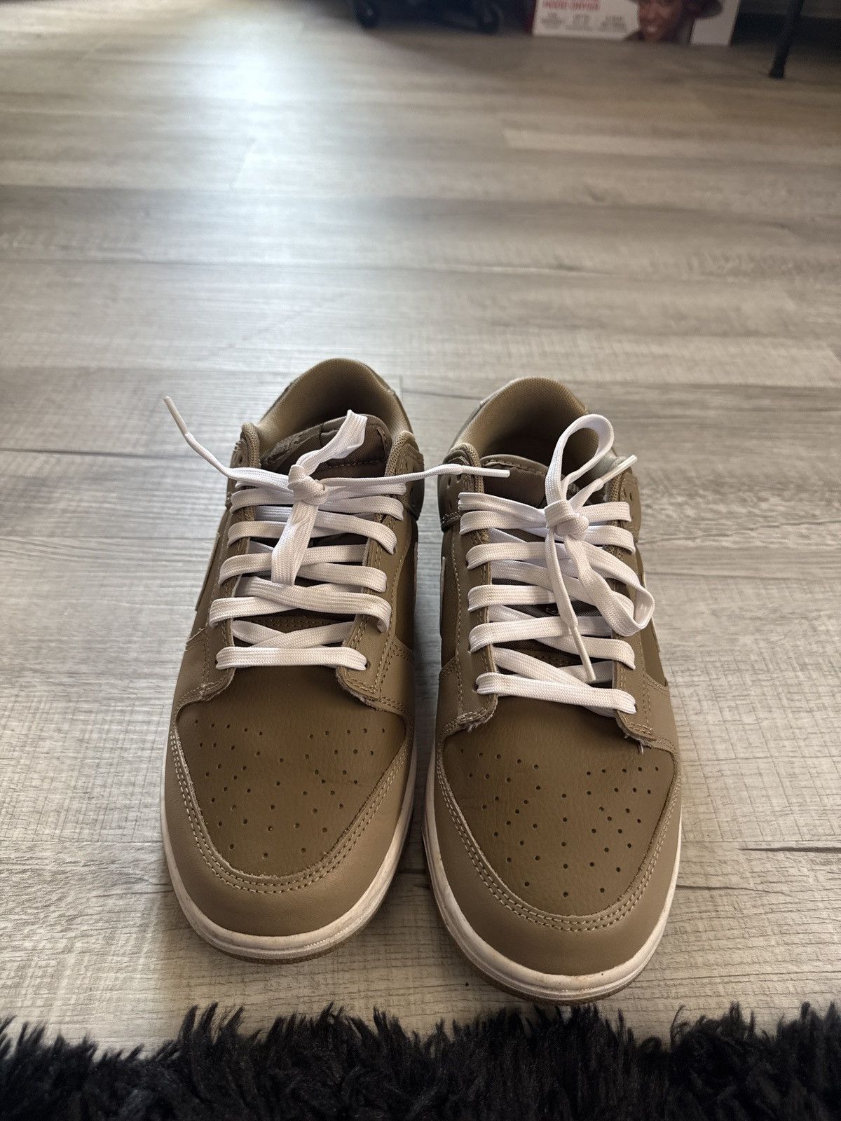 Nike Nike dunk low retro khaki/white-hazel rush Size US 8.5 / EU 41-42 - 2 Thumbnail