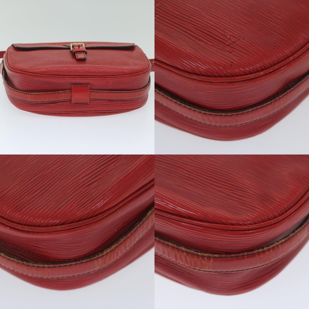 Louis Vuitton LOUIS VUITTON Epi Jeune Fille Shoulder Bag Red M52157 Size ONE SIZE - 10 Thumbnail