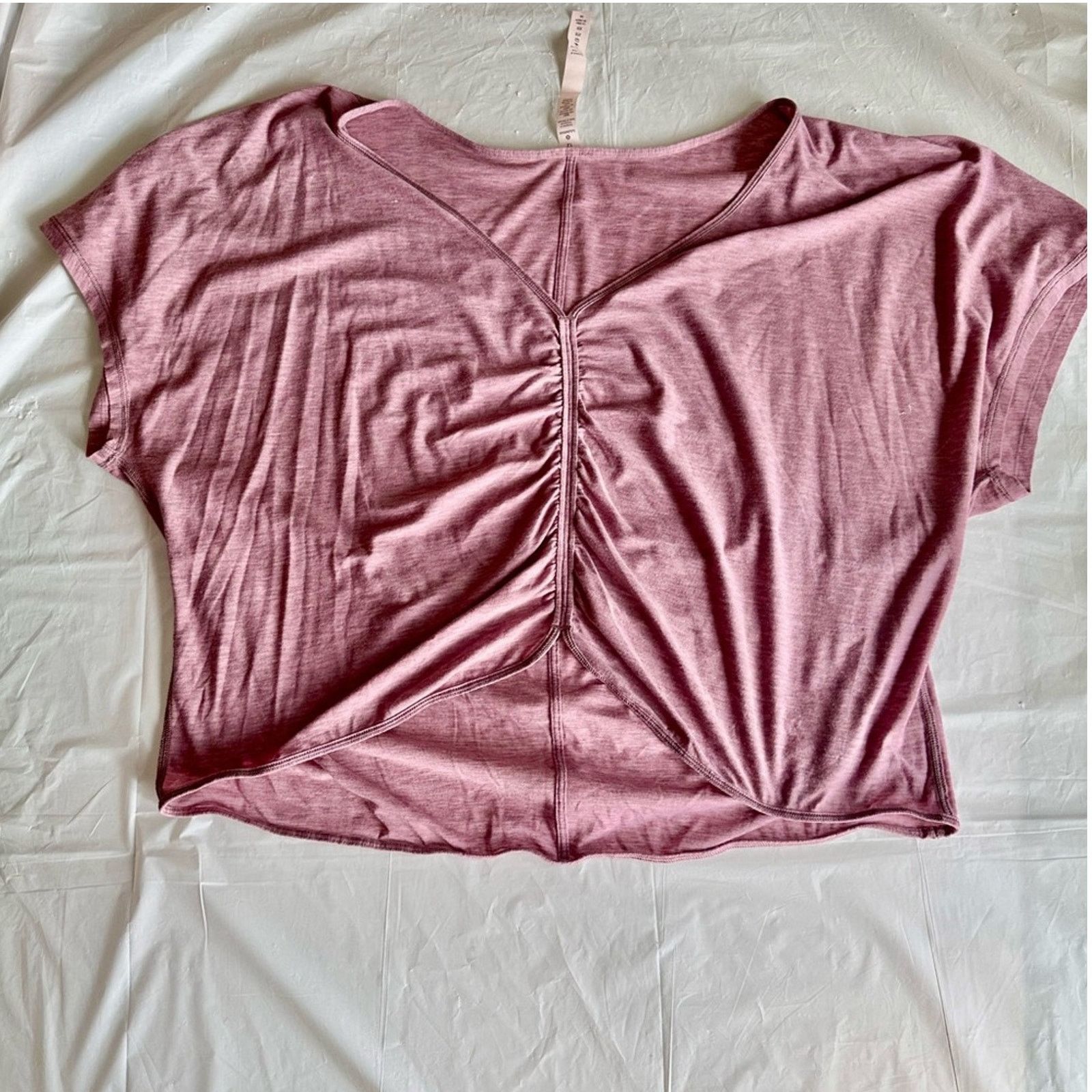 Lululemon Lululemon Pink Blouse L. Size L / US 10 / IT 46 - 1 Thumbnail