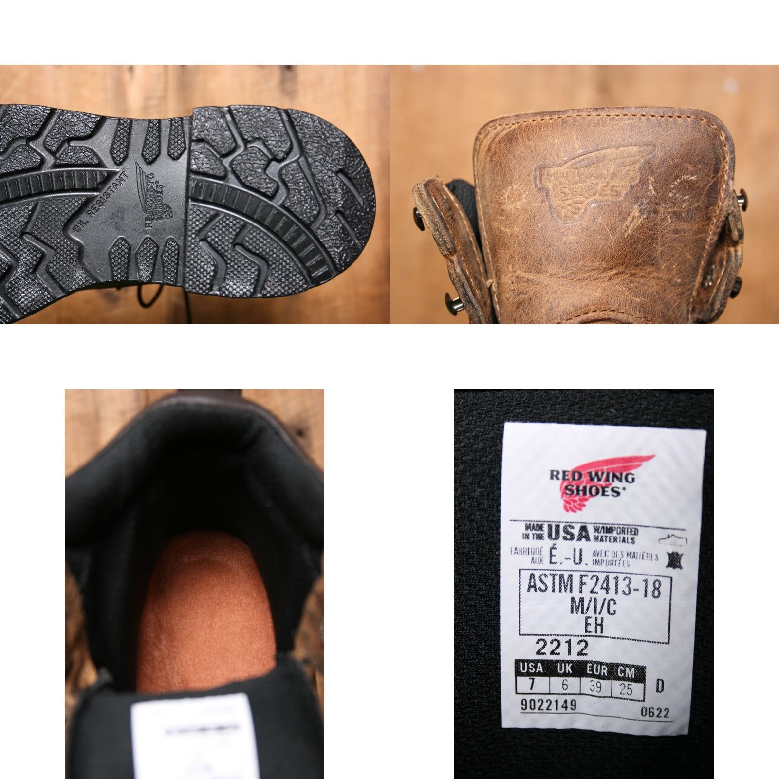 Red Wing VINTAGE NOT APPLICABLE Size US 6 / EU 39 - 8 Thumbnail