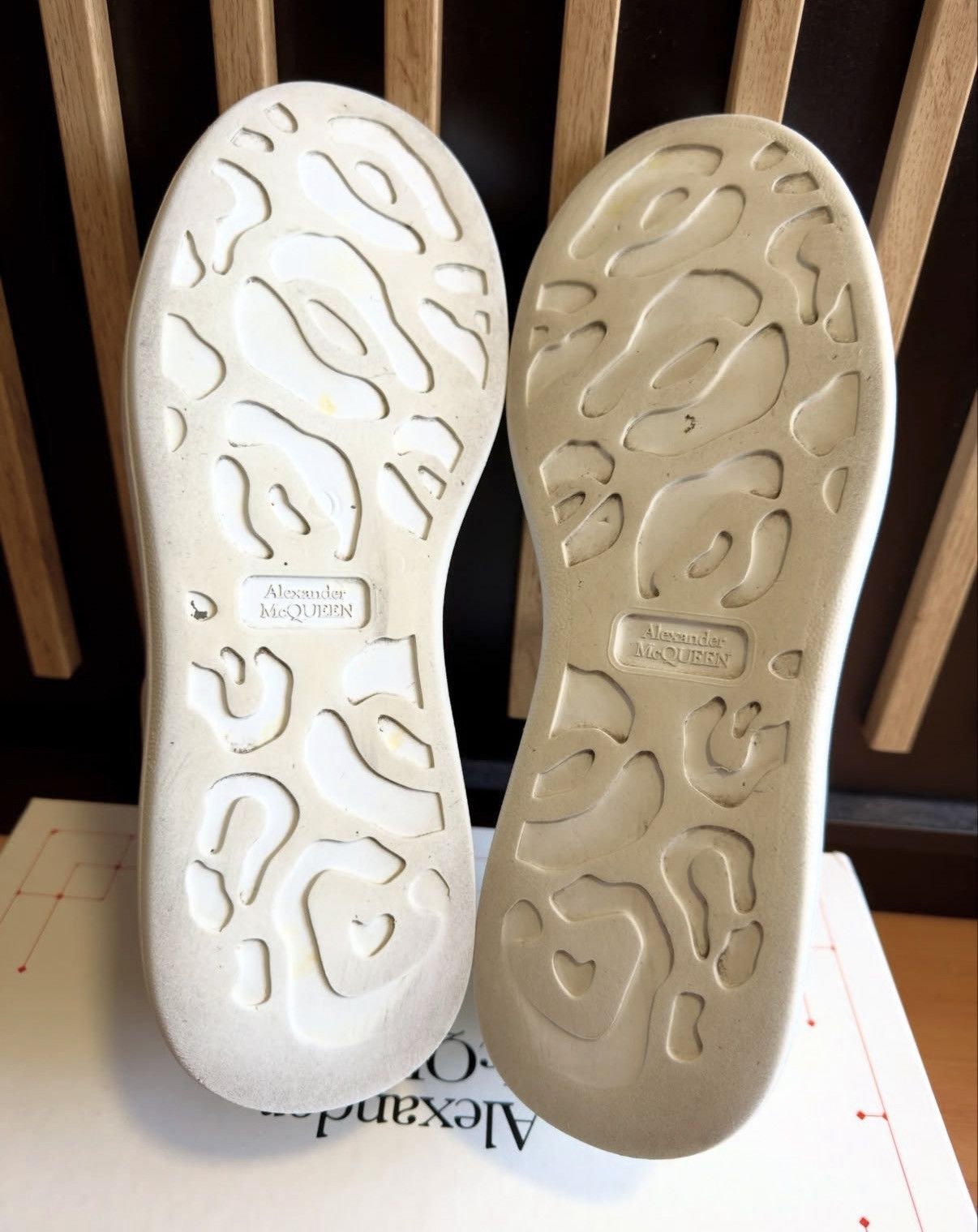 Alexander McQueen Alexander McQueen Oversized sneakers ( transparent mint) Size US 10.5 / EU 43-44 - 5 Thumbnail