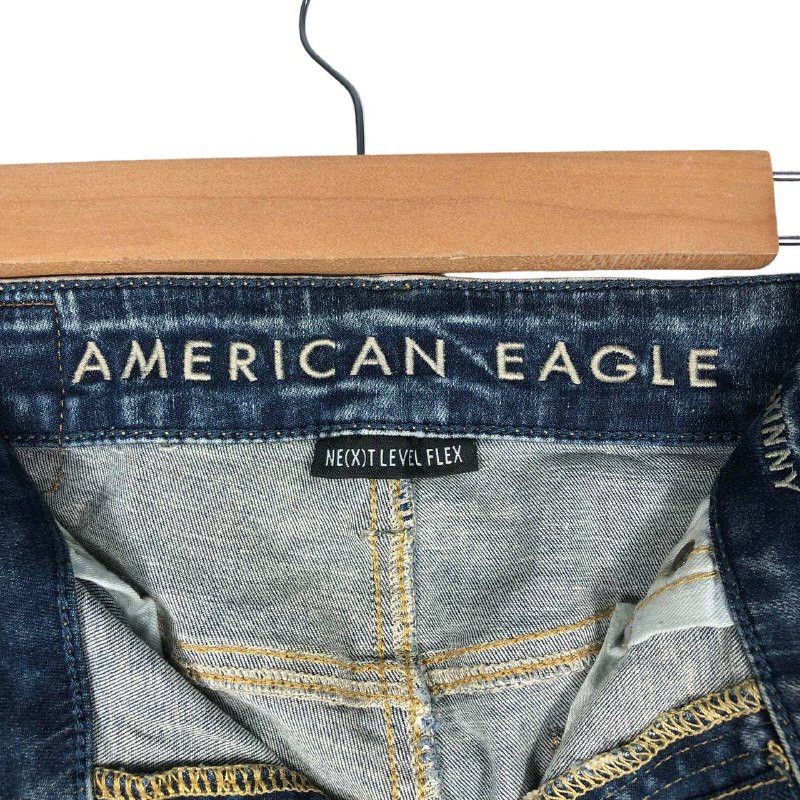 American Eagle Outfitters Vintage American Eagle super skinny Distressed Jean pant Size US 30 / EU 46 - 10 Thumbnail