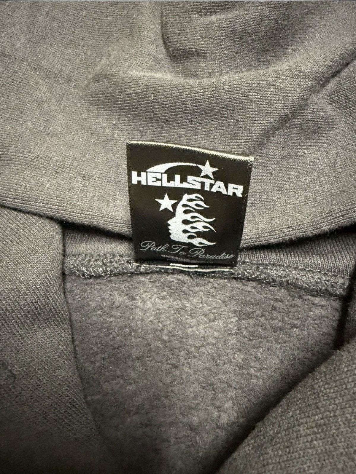 HELLSTAR Hellstar Studios Basic Logo Hoodie Faded Black Size US L / EU 52-54 / 3 - 4 Thumbnail