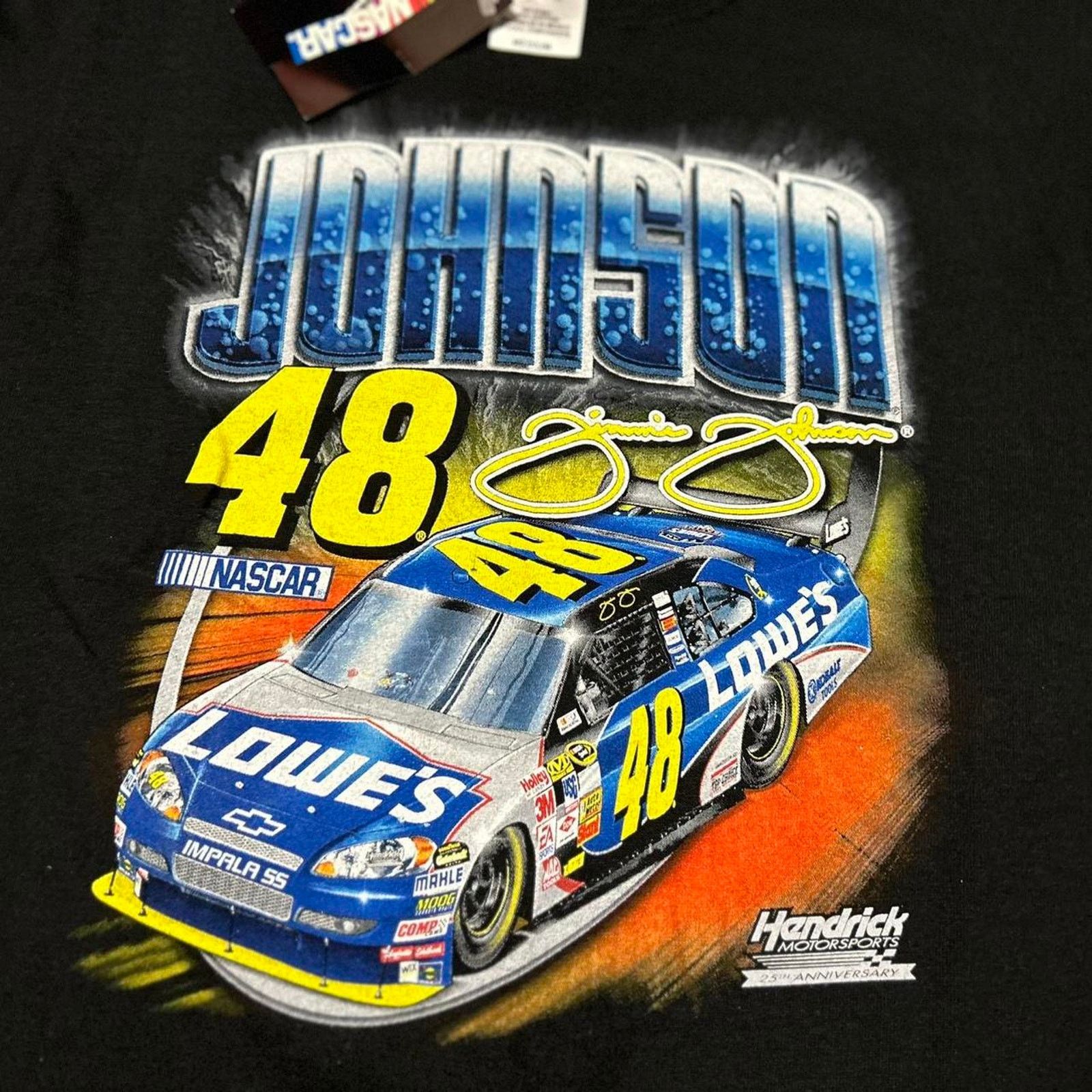 NASCAR New with Tags Vintage 2009 Jimmie Johnson Lowe’s Sprint Cup Size US M / EU 48-50 / 2 - 3 Thumbnail