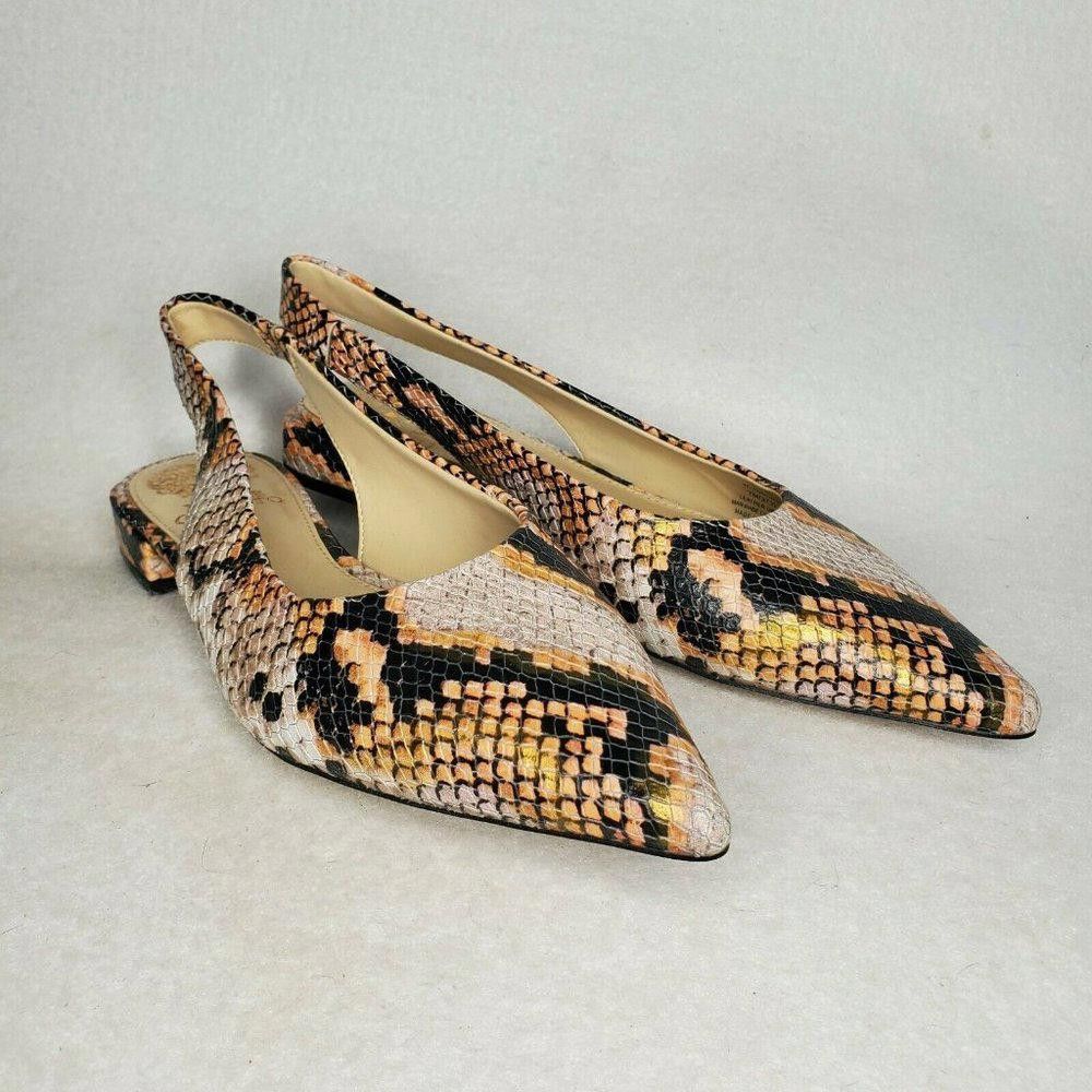Vince Camuto Vince Camuto Womens Multicolor Flats Size US 7M Size US 7 / IT 37 - 5 Thumbnail