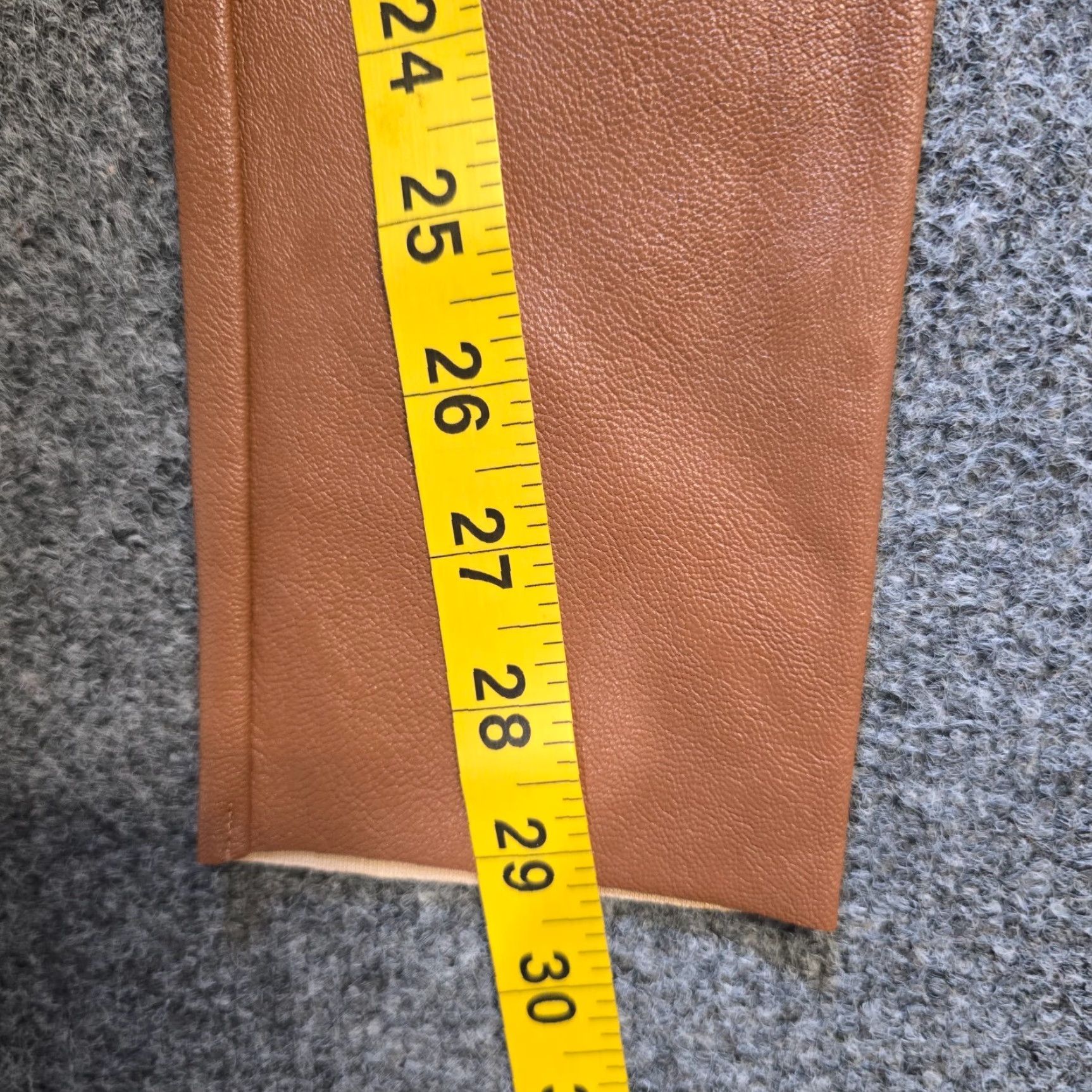 Commando Commando Pants Womens Medium Brown Vegan Leather Skinny Stretch Capsule Casual Pants Size 32" / US 10 / IT 46 - 7 Thumbnail