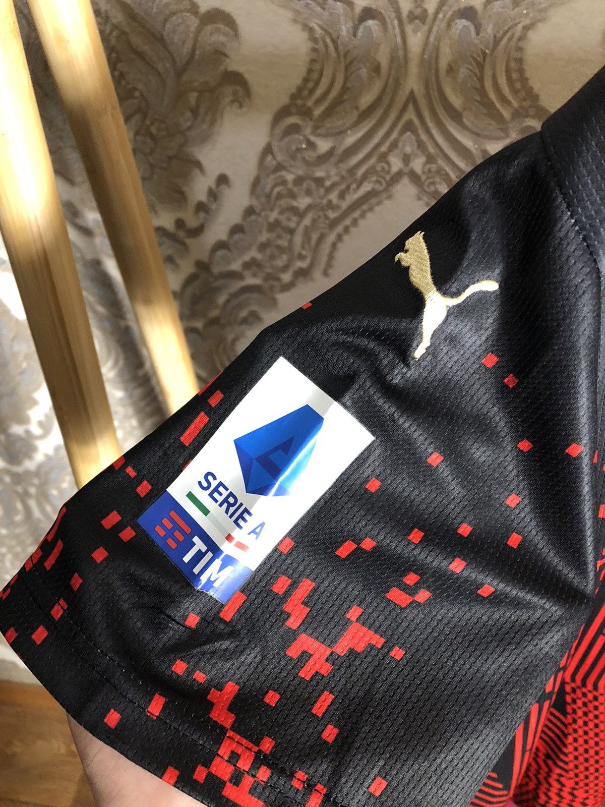 Puma VINTAGE PUMA FC MILAN ITALY SOCCER JERSEY RETRO BLOKE Y2K Size US XXL / EU 58 / 5 - 4 Thumbnail